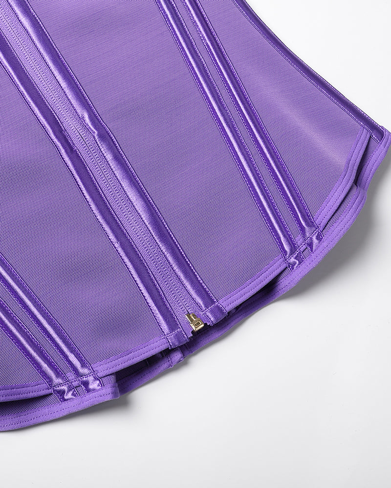 Shapshe® Comfort Hourglass Shaping Waist Trainer Double Tummy Compression Corset  - By Qivii