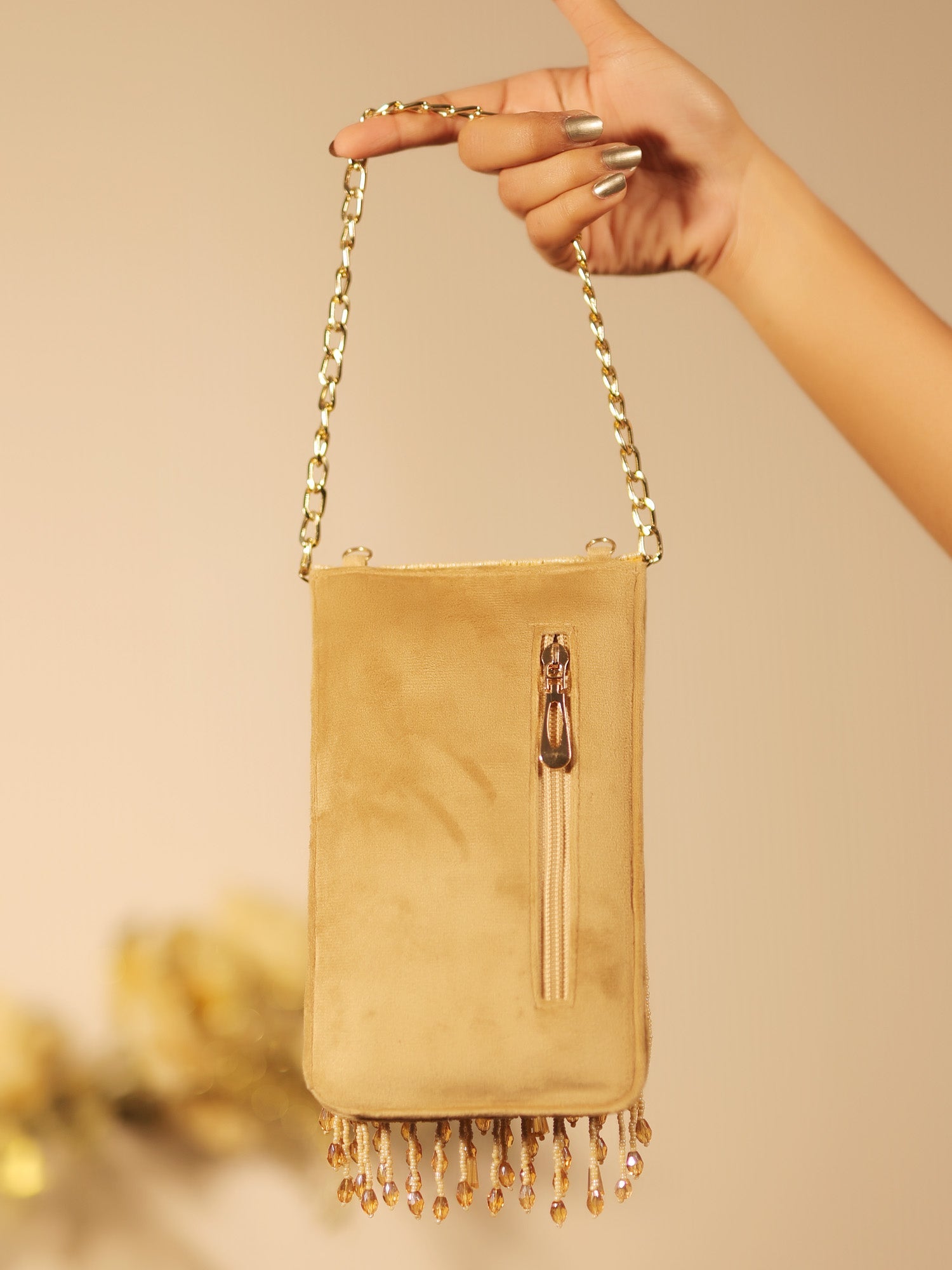 Kalina Golden Evening Clutch