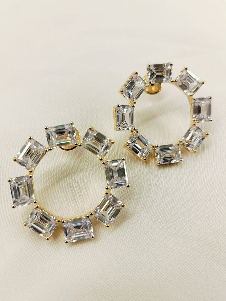  Gorgeous Priyasha White American Diamond Tops featuring shimmering crystals and luxurious white gold plating