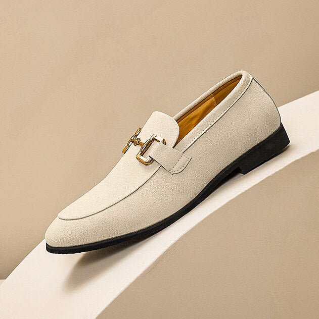 Massimo Heritage Suede Loafers  - By Qivii