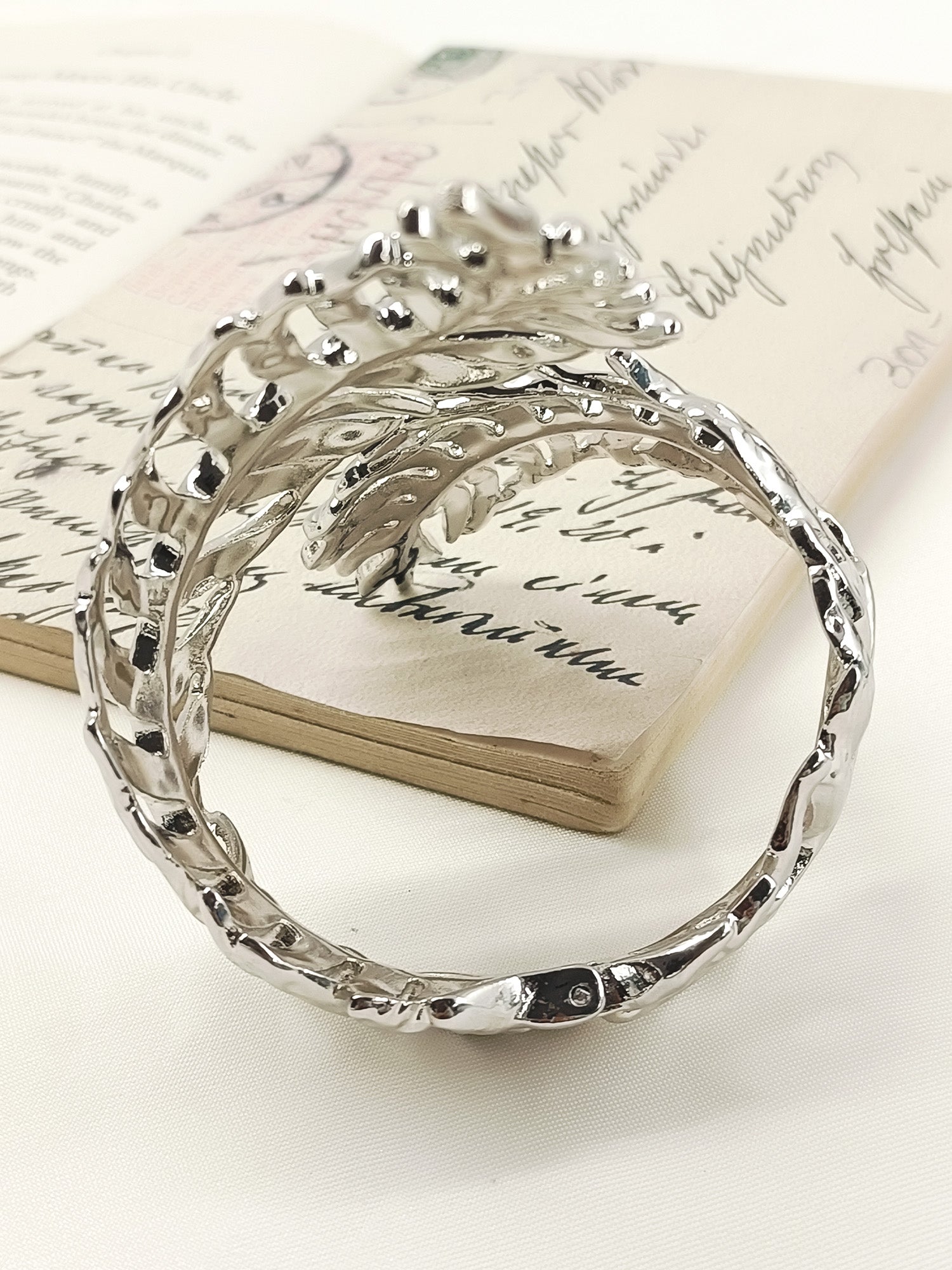 Blanche Silver Western Bracelet
