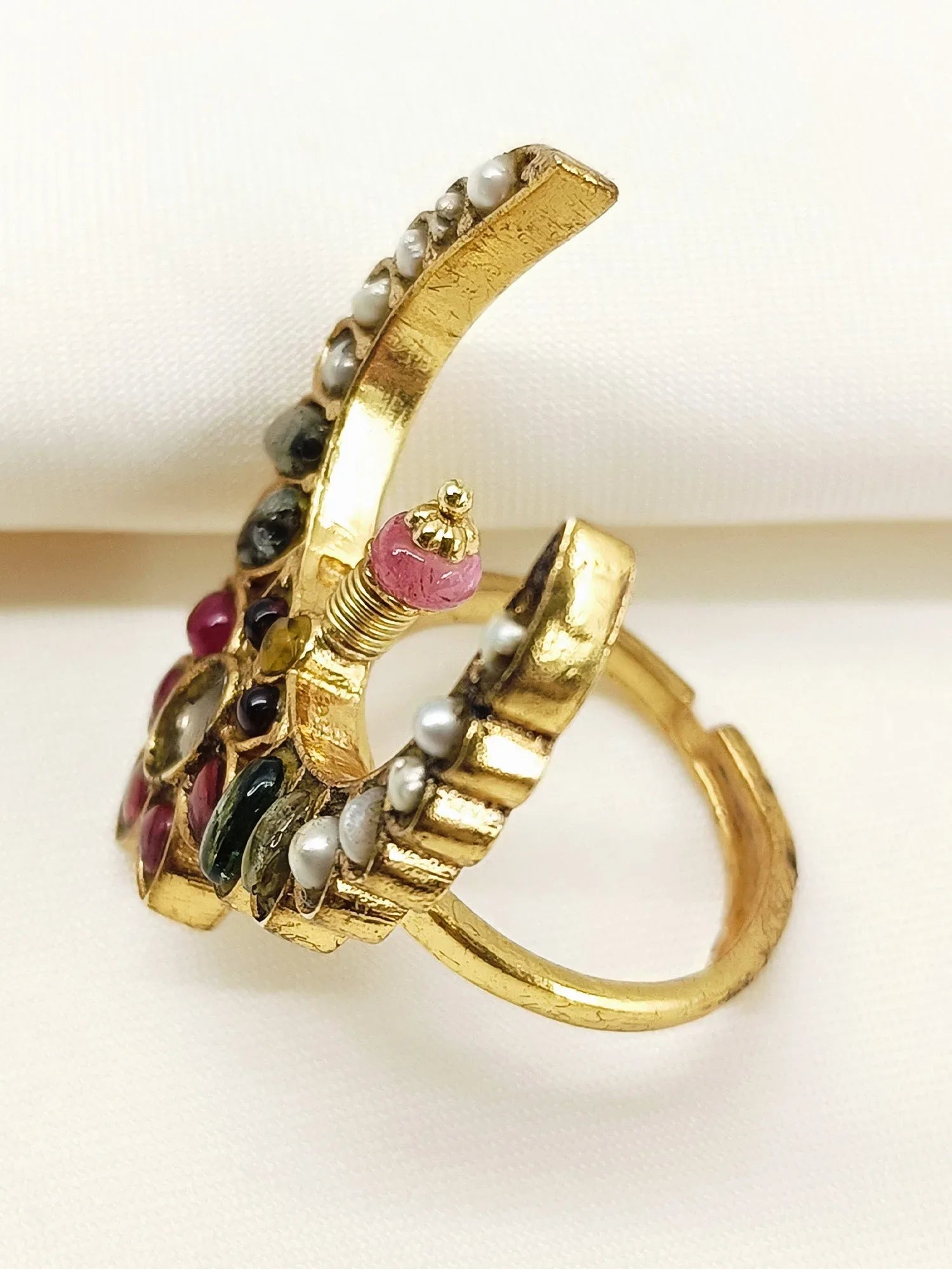 Araceli Ruby 92.5 Silver Finger Ring