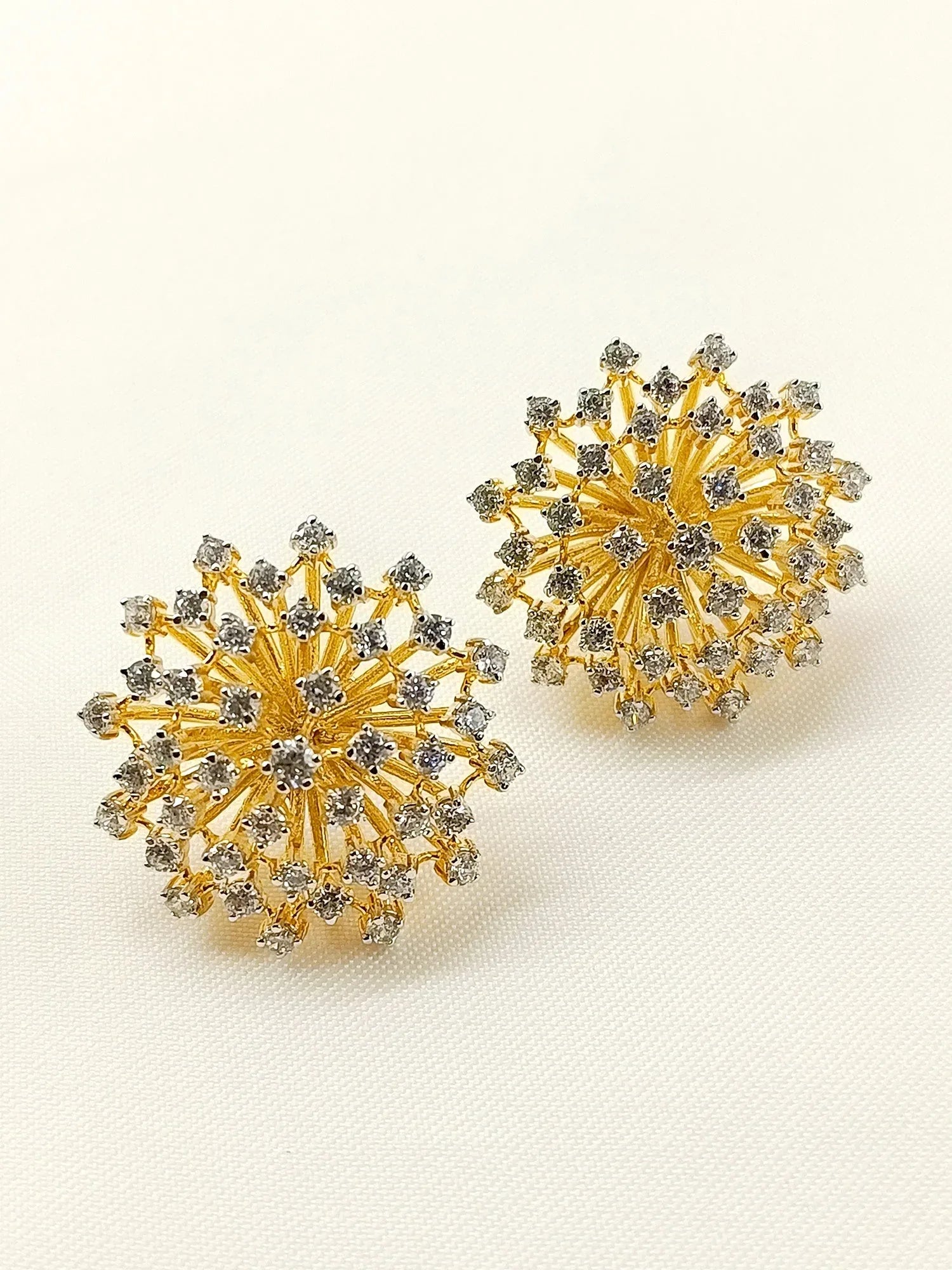 Khushi 92.5 Silver Swarovski Stone Tops