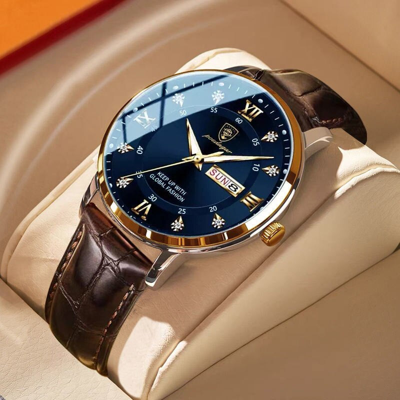 Heren Luminous Waterdichte Horloge  - By Qivii