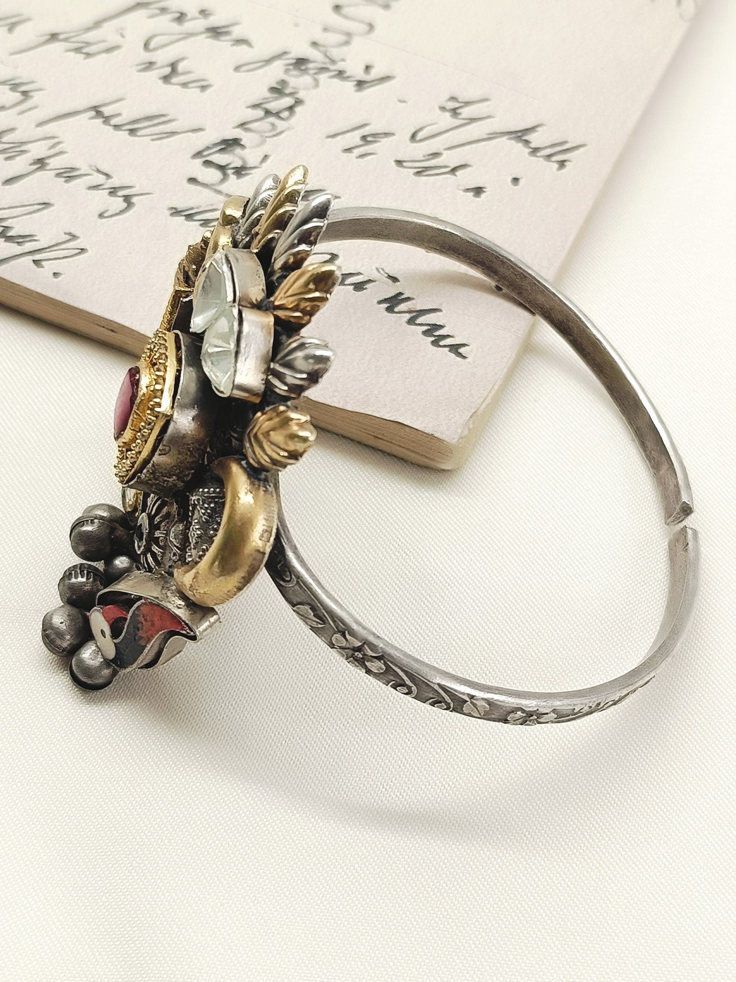 Prarthana Multi Colour Oxidized Bracelet