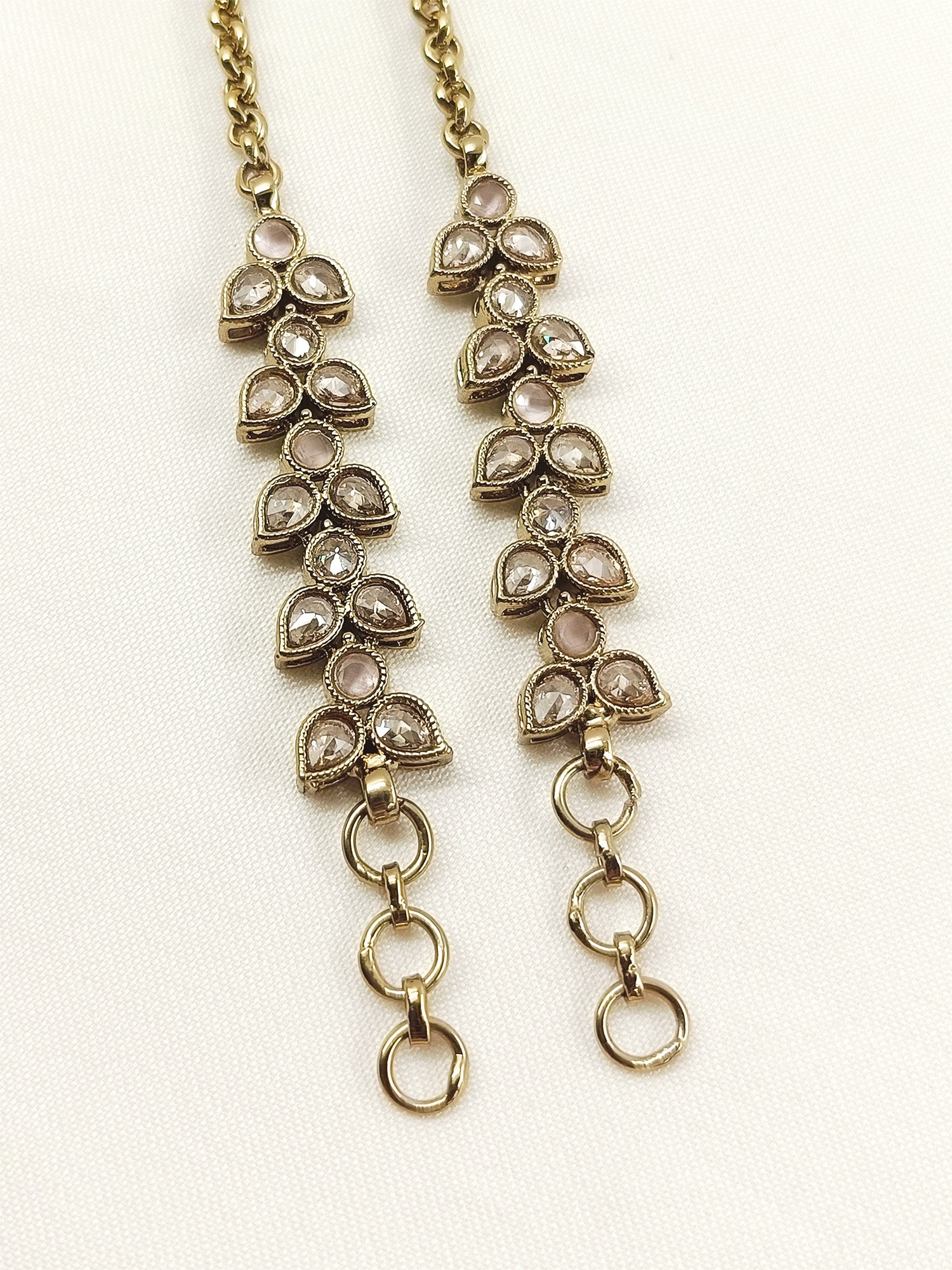 Rasika Copper Polki Traditional Ear Chain