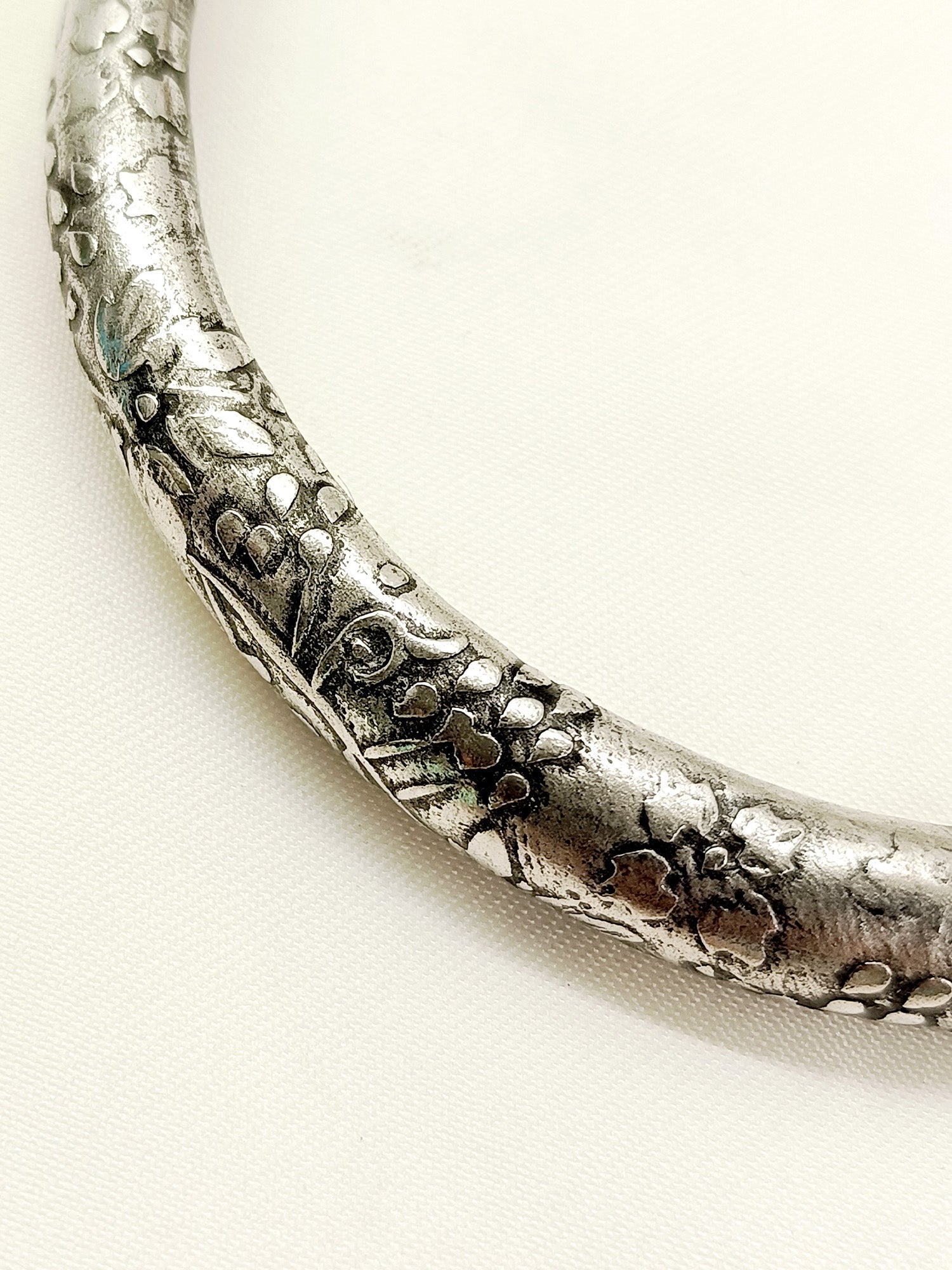 Akira Oxidized Silver Anklet [Price Is For Single Piece]