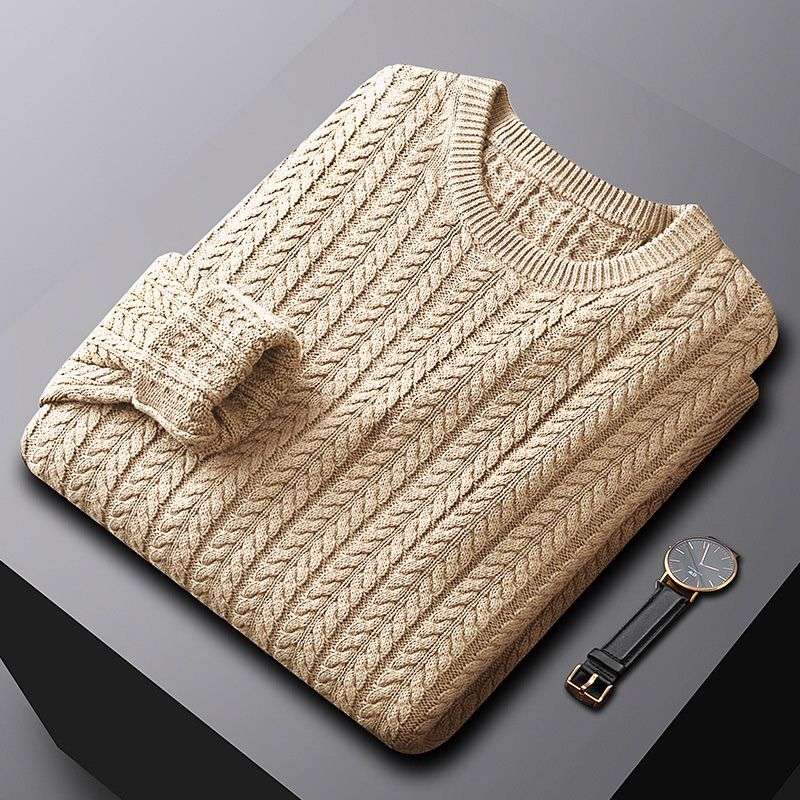 Matteo Legacy Knit Wool Sweater  - By Qivii