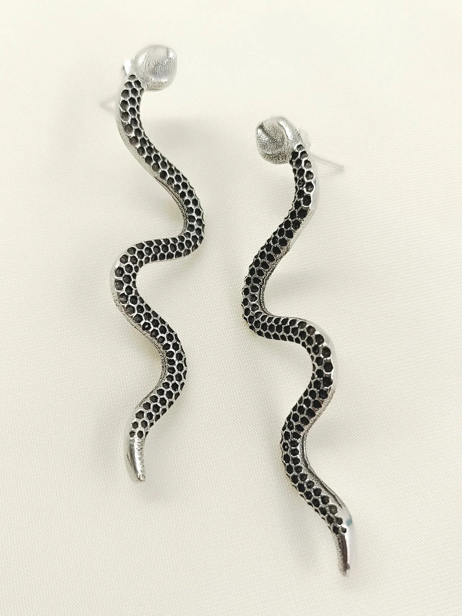 Naomi Silver Western Earrings