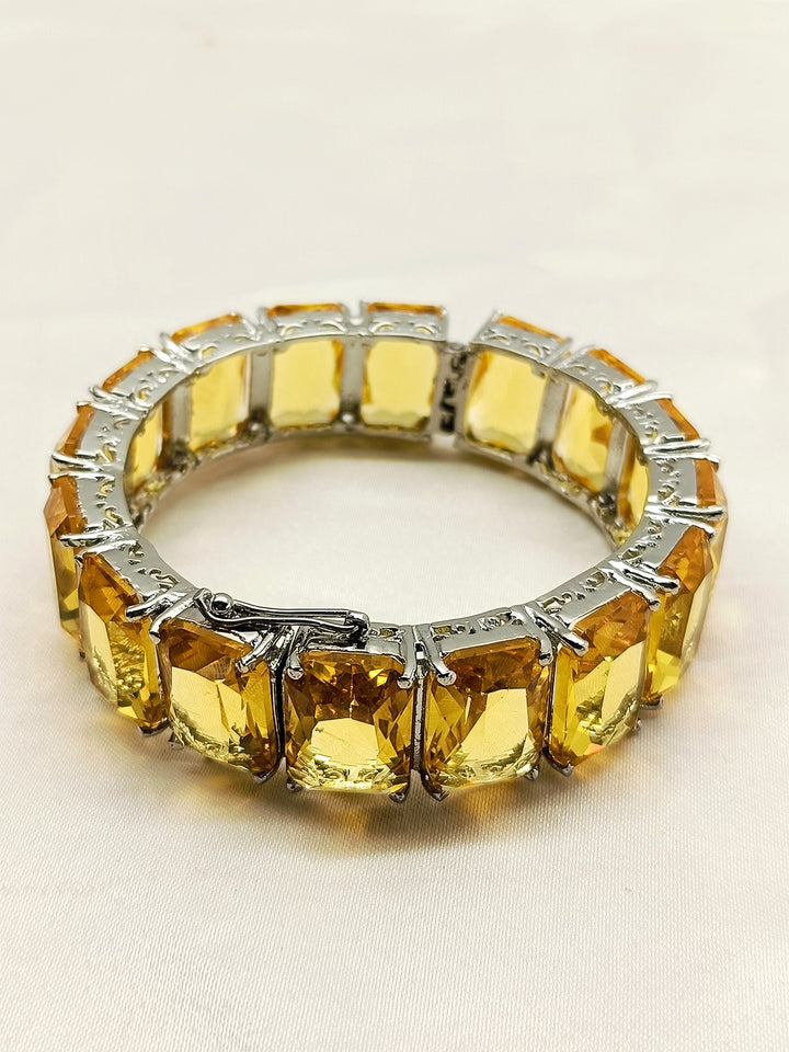 Stafen Yellow Swarovski Stone Bracelet