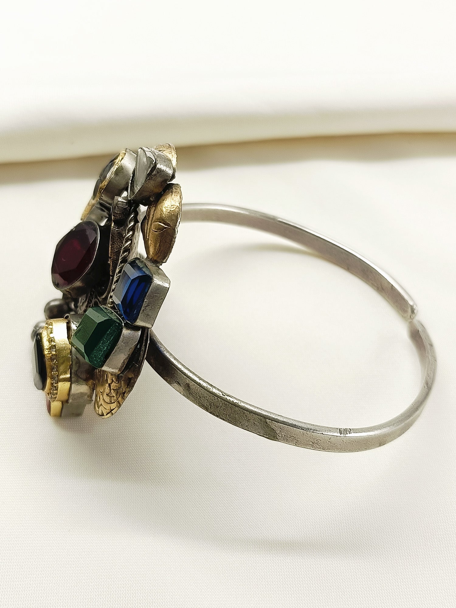 Denise Multi Colour Oxidized Bracelet