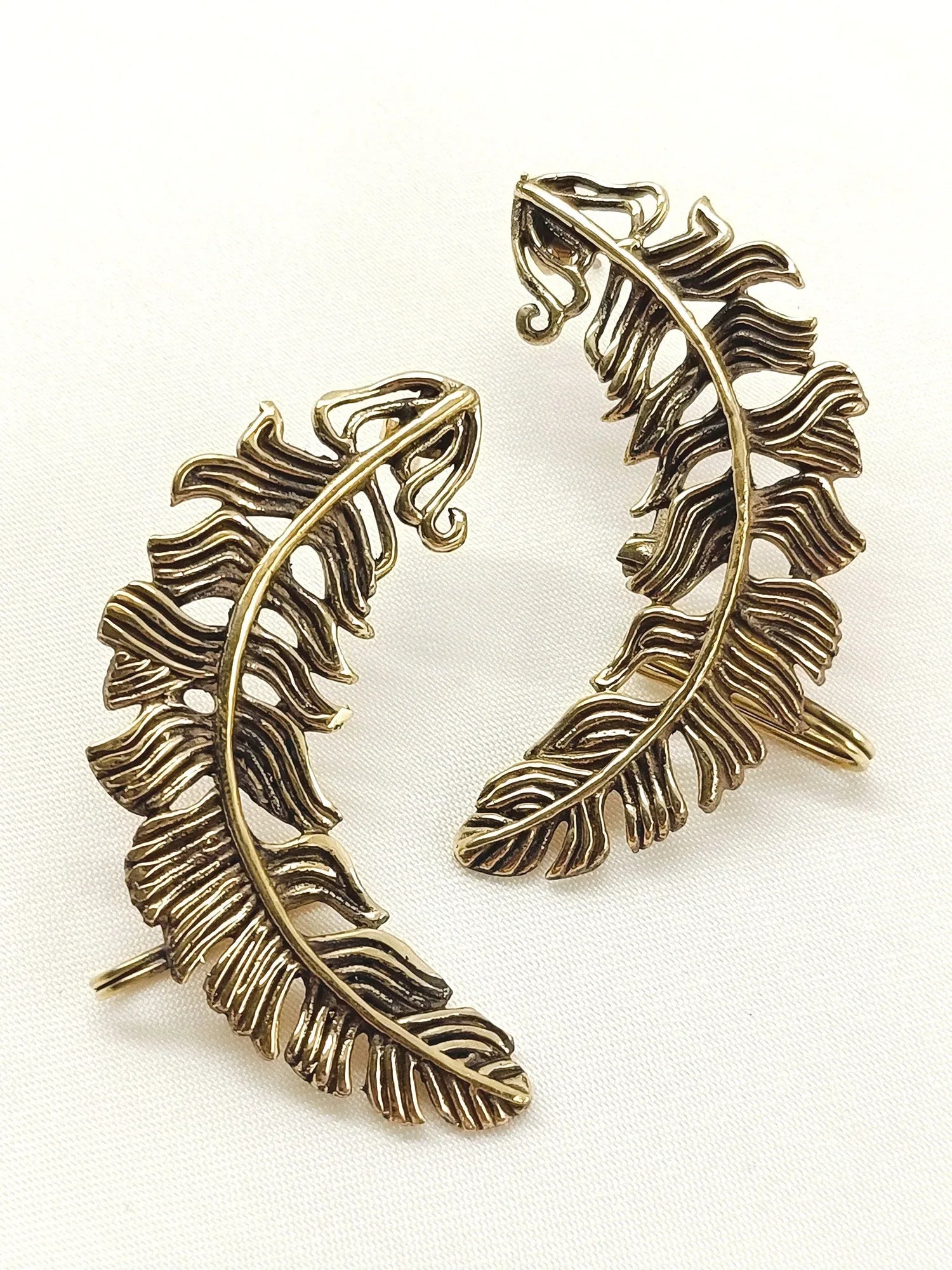 Prarika Golden Western Earrings