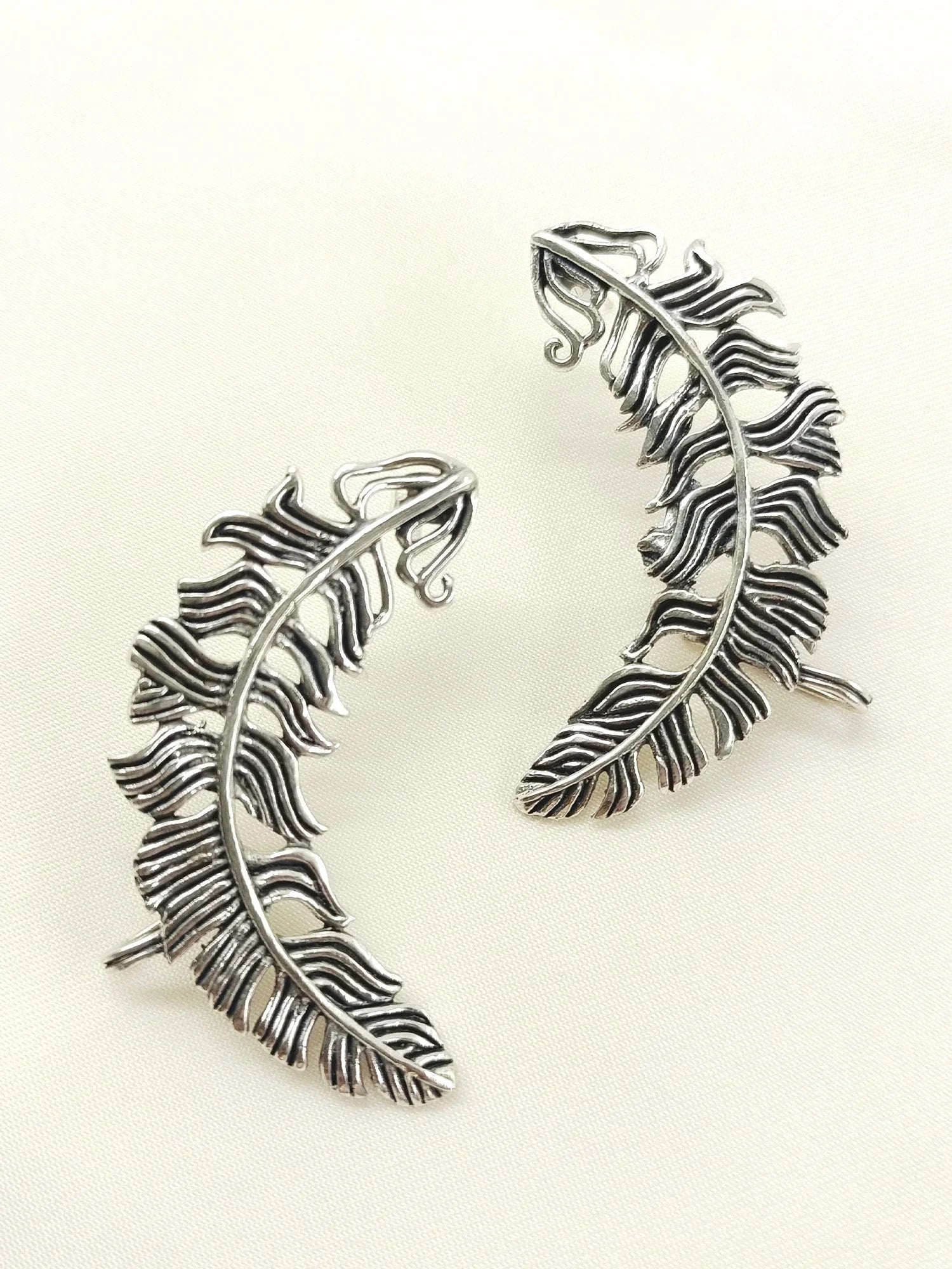 Aadithi Silver Western Earrings