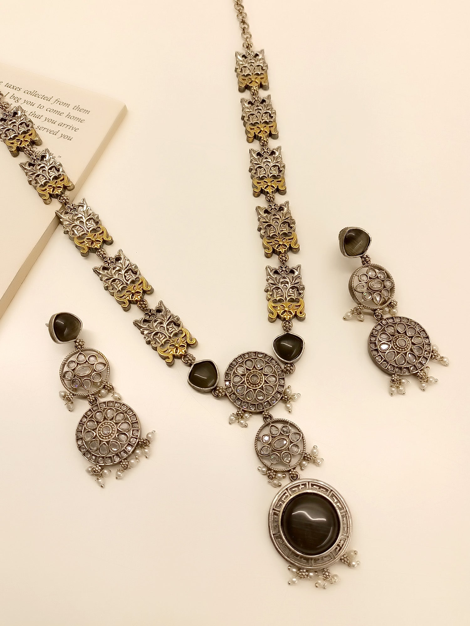 Omya Charcoal Long Oxidized Set - qivii