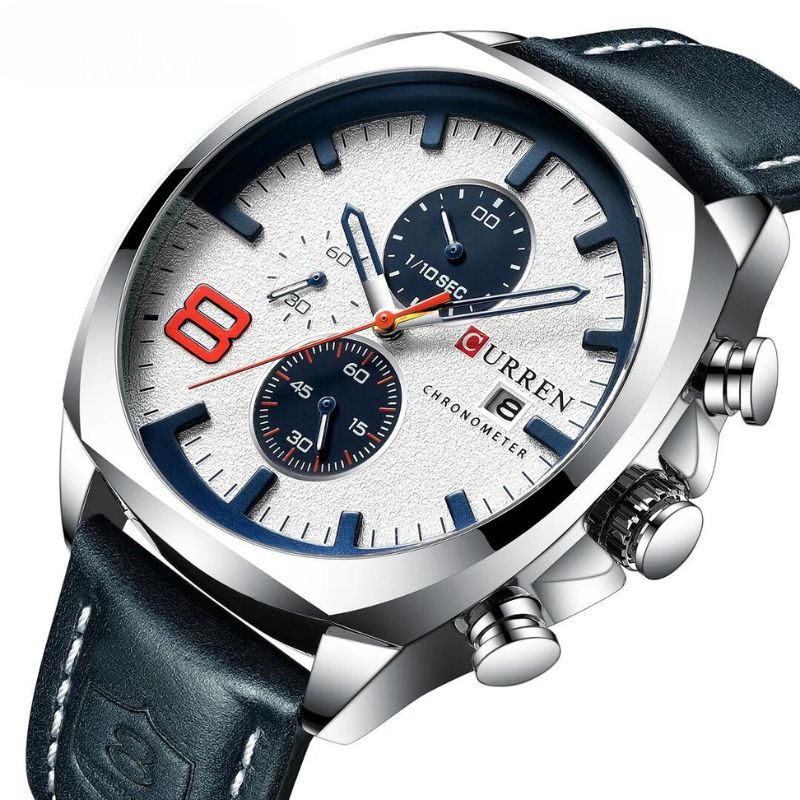 Waterdichte Militaire Chronograaf Sporthorloge  - By Qivii