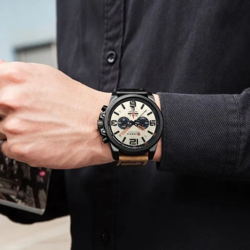 Trendy Casual Quartz Horloge  - By Qivii