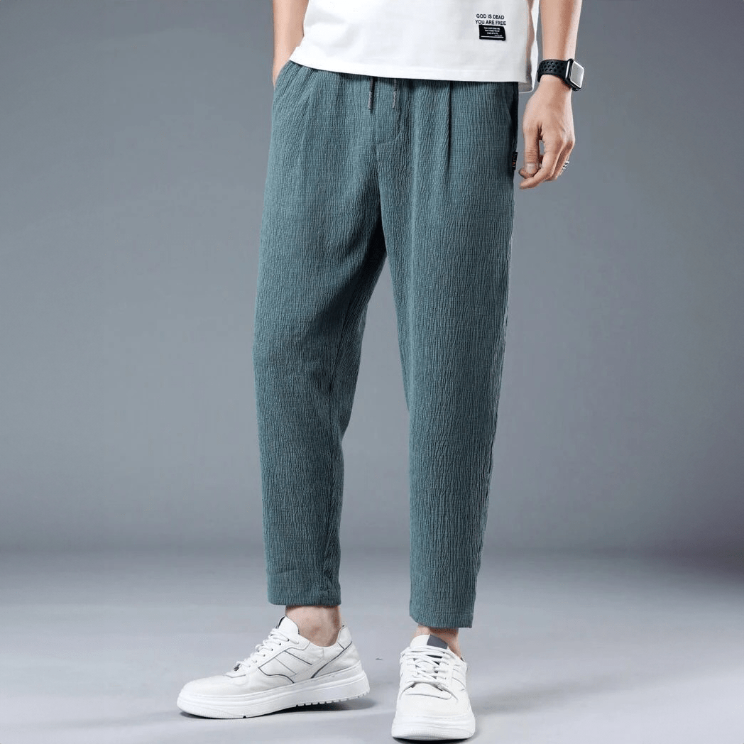 Casual Linen Pants  - By Qivii