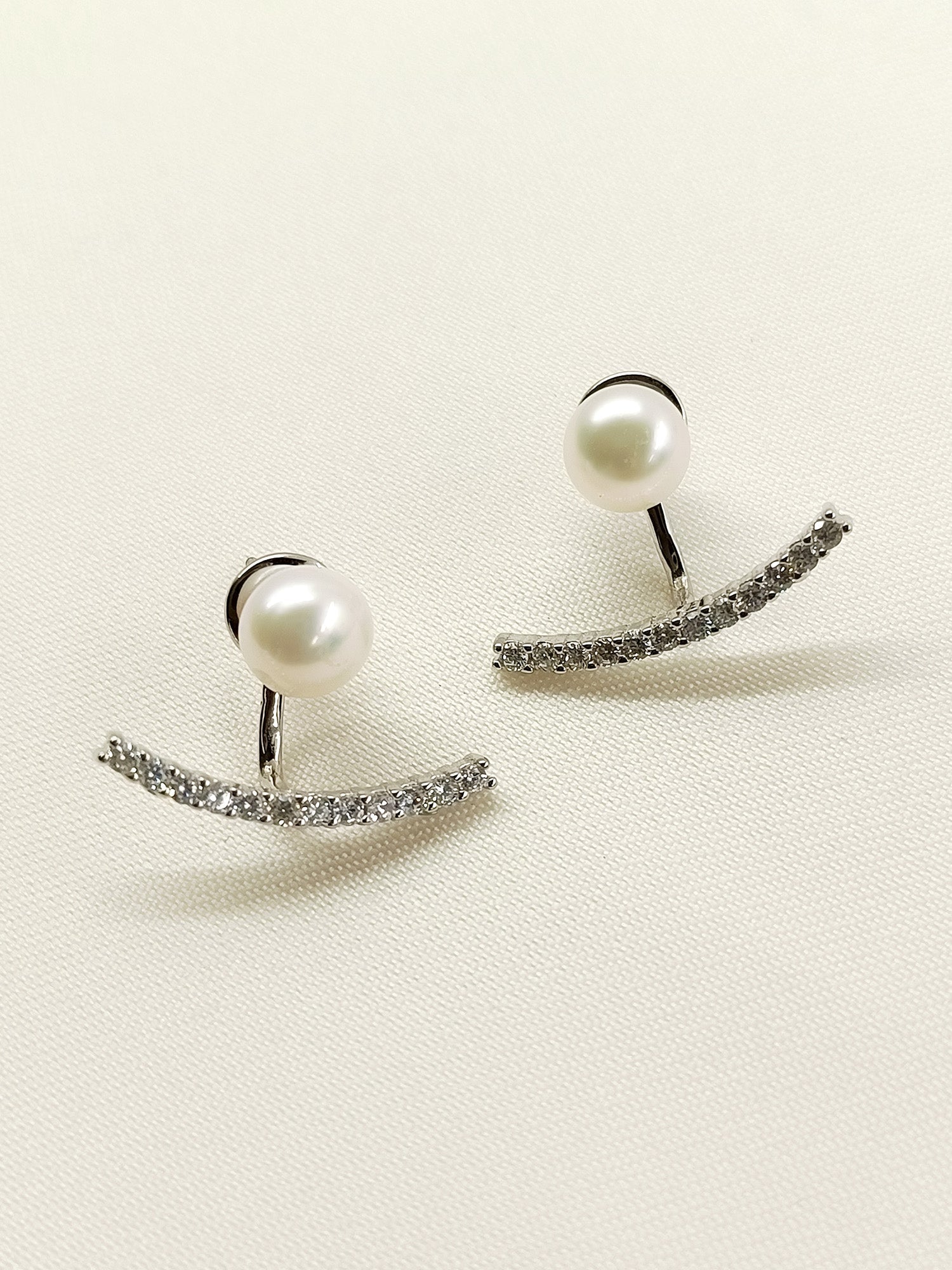 Parinaaz 92.5 Silver Swarovski Stone Tops - qivii