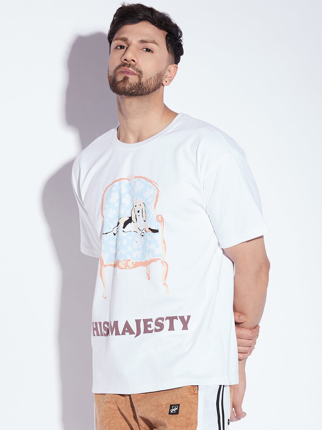 White Majesty Graphic Tshirt