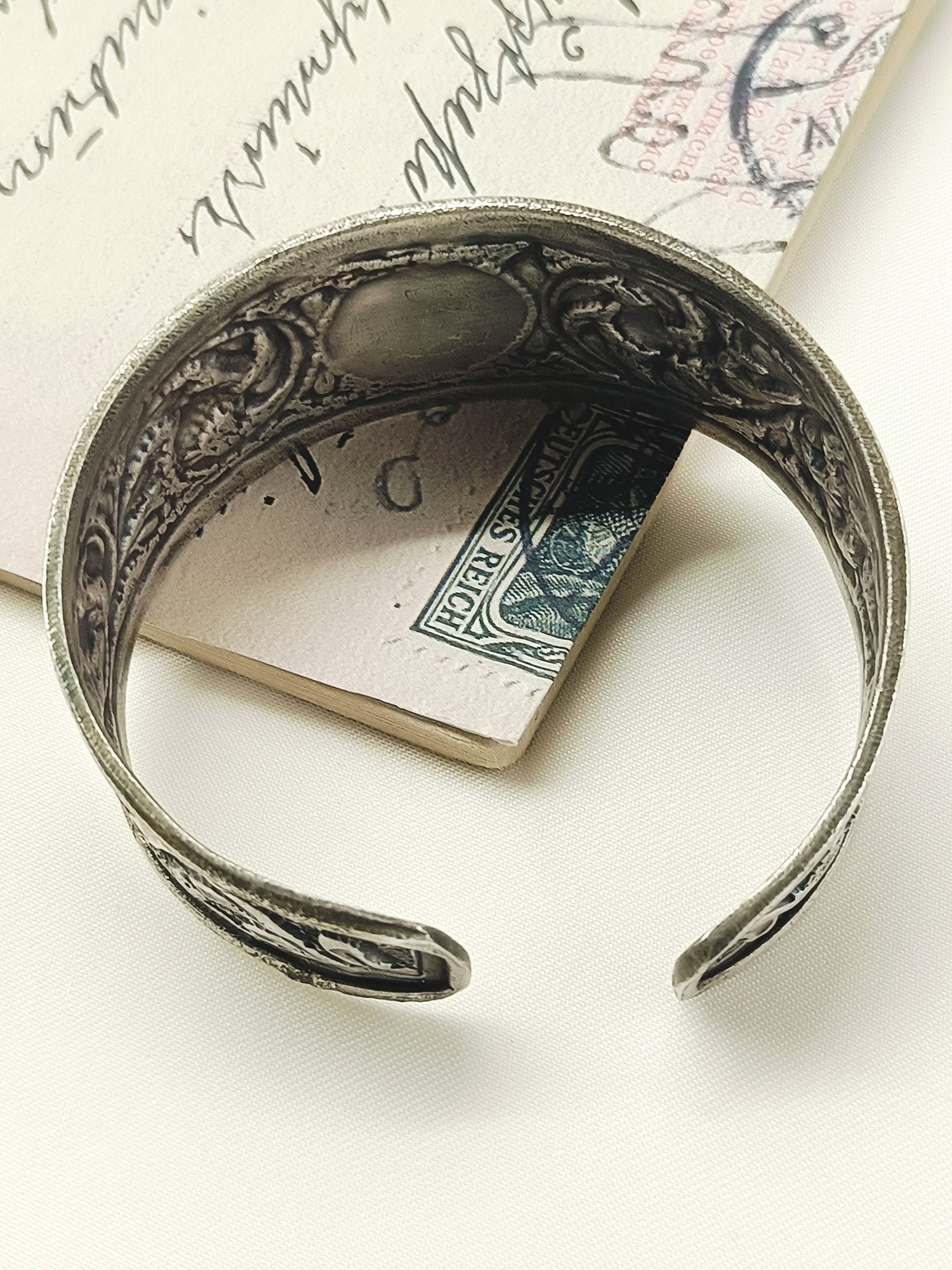 Onyx Grey Oxidized Bracelet