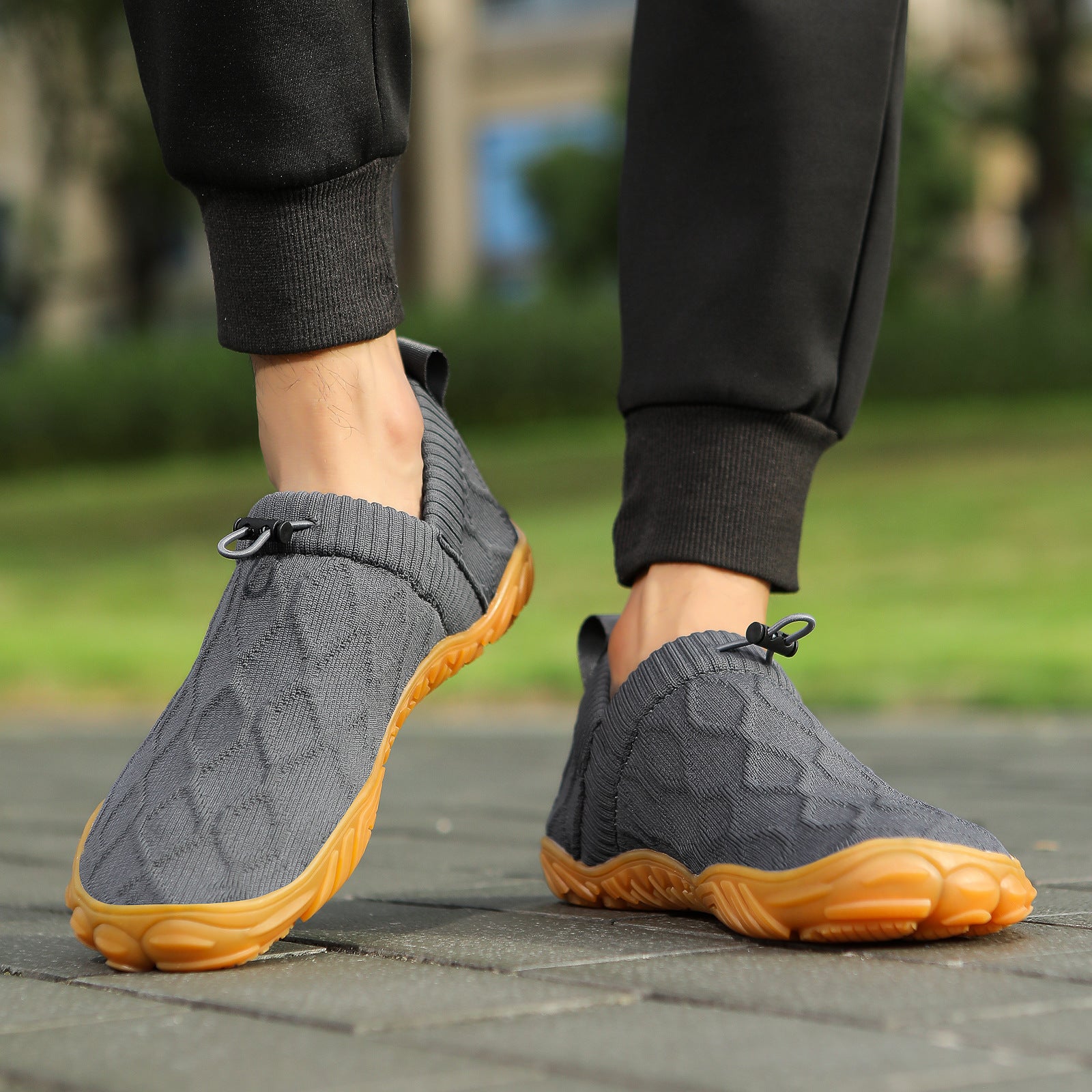 Unisex Performance FiveFinger Shoes – Wide-Fit Barefoot Training Shoes for Gym & Trail with Breathable Knit