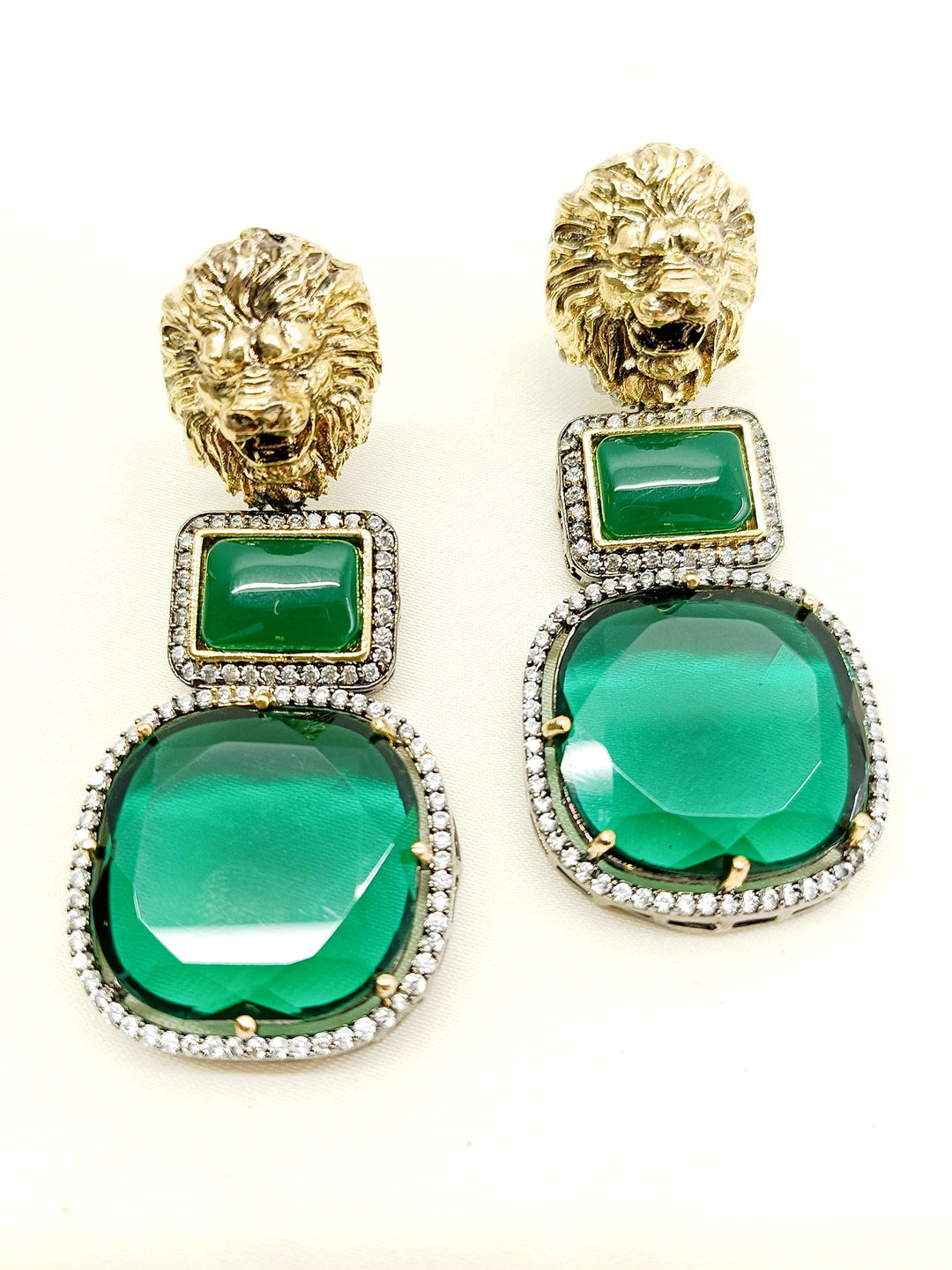 Parini Green Victorian Earrings