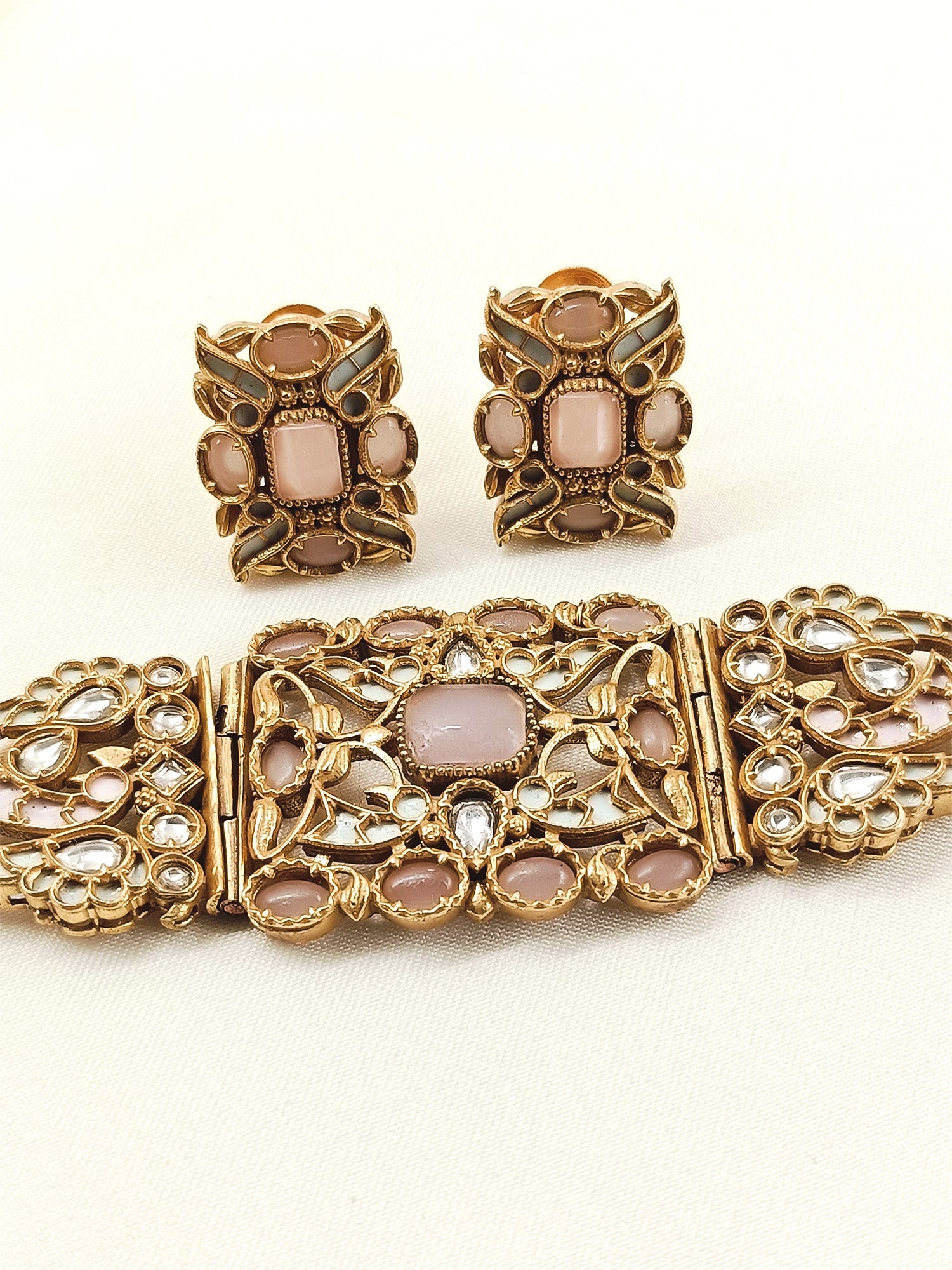 Sukanya Pink Boutique Choker Set