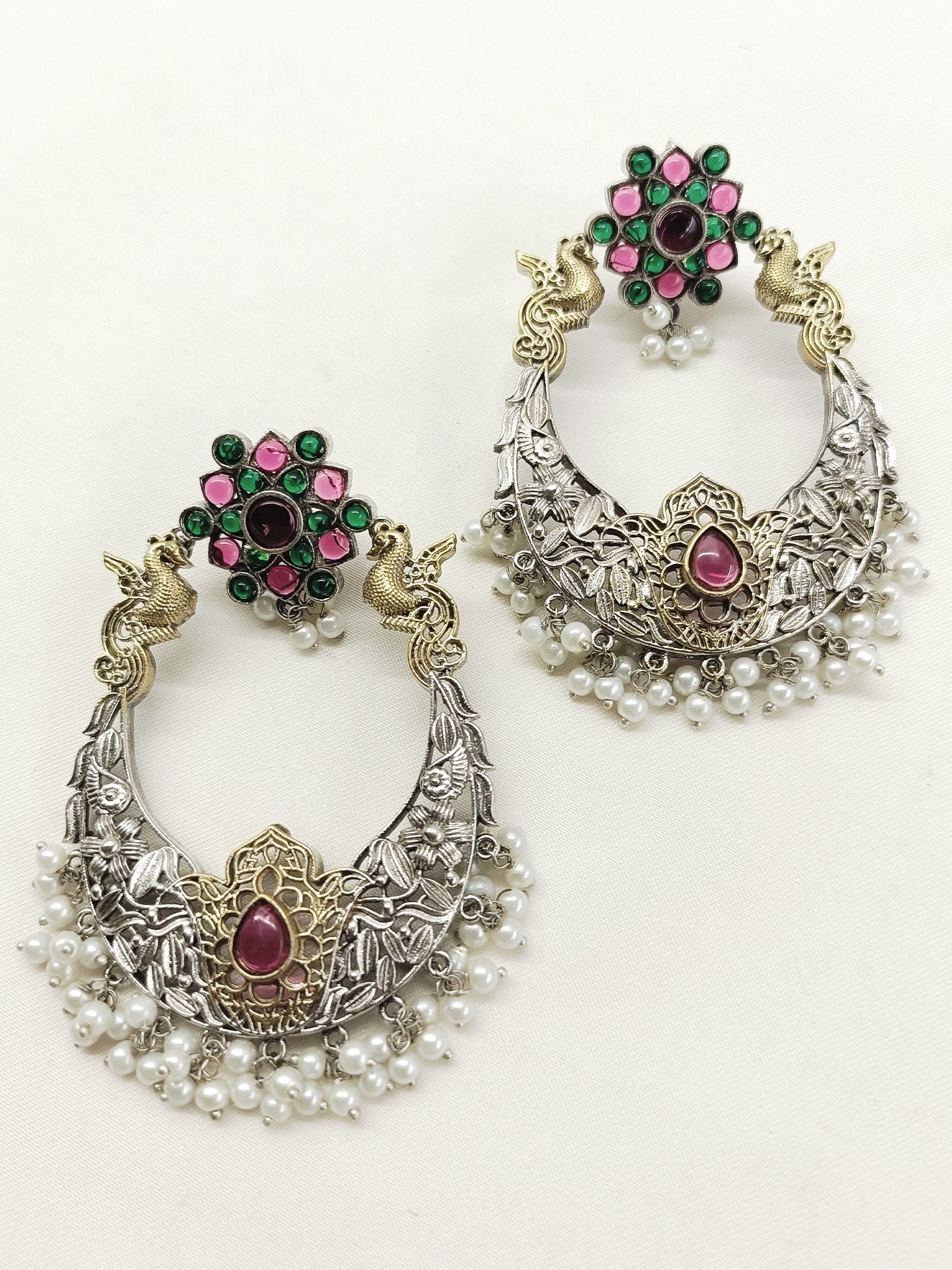 Zulekha R&G Oxidized Earring