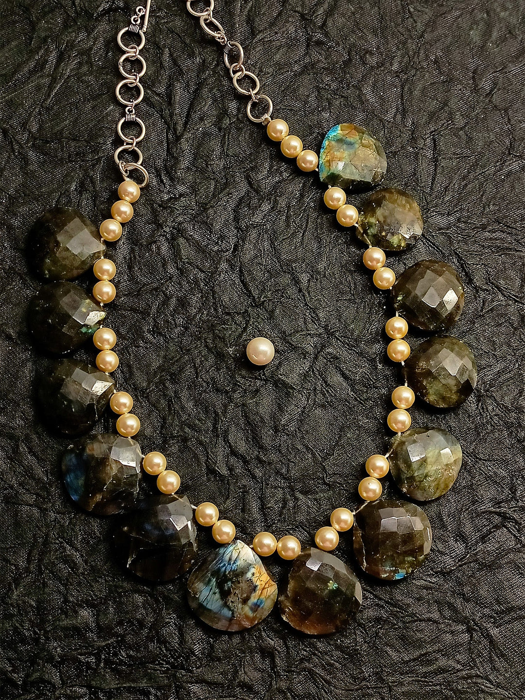 Kim Labradorite Natural Stone Necklace