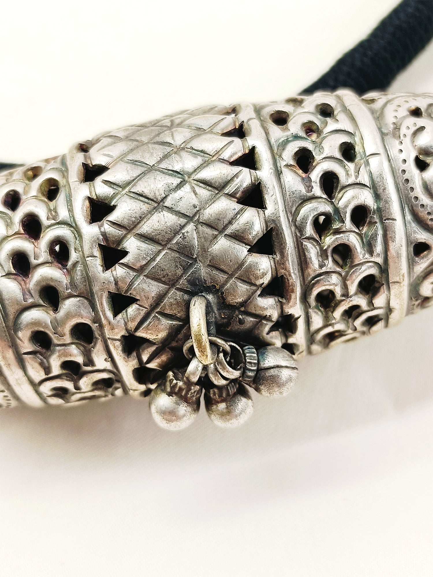 Odette Black Oxidized Neckpiece