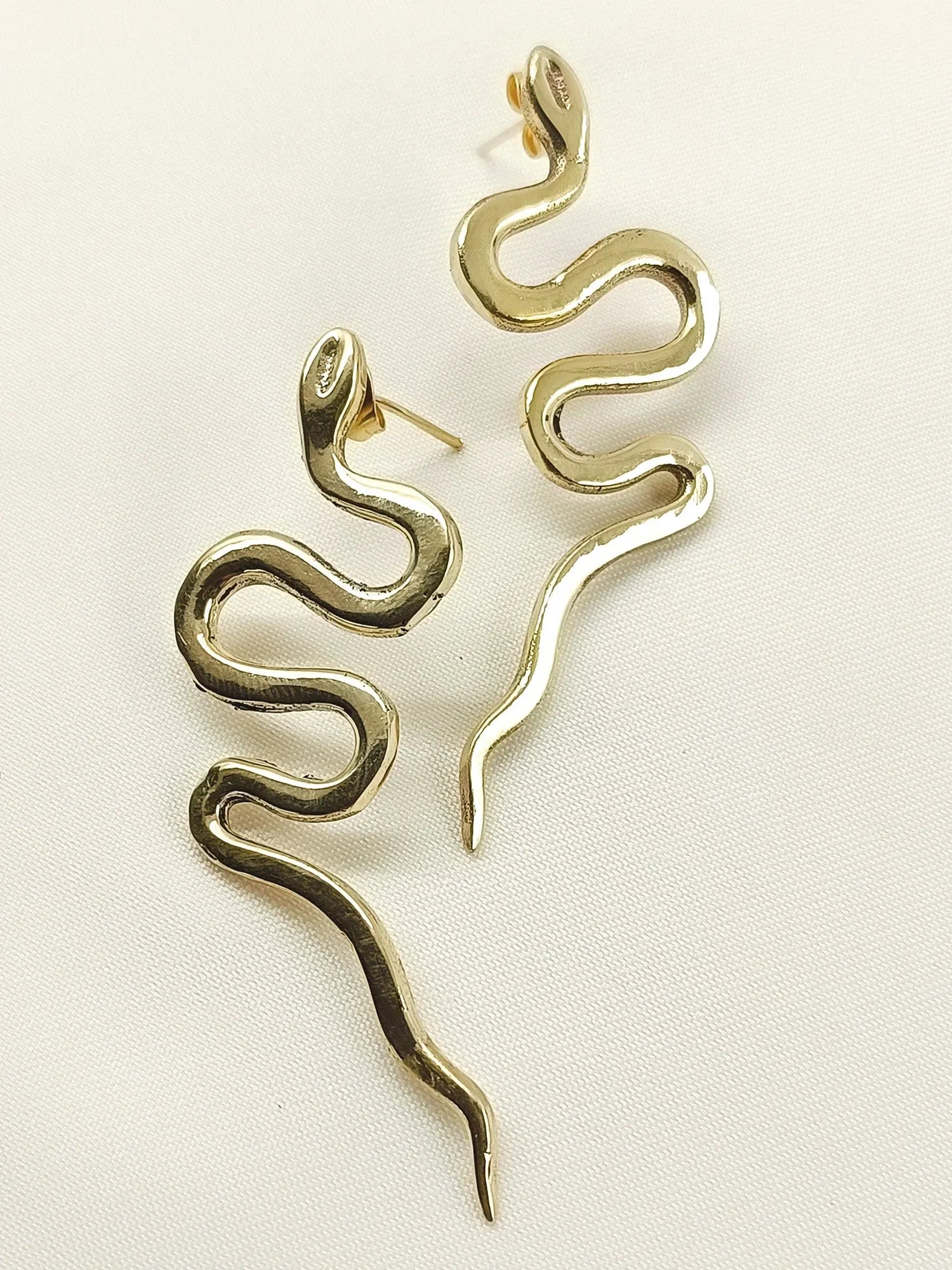 Leah Golden Western Earrings