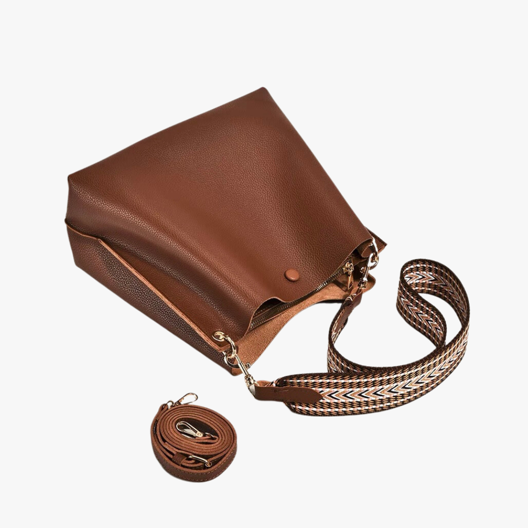 Montelise | Crossbody Bucket Bag  - By Qivii