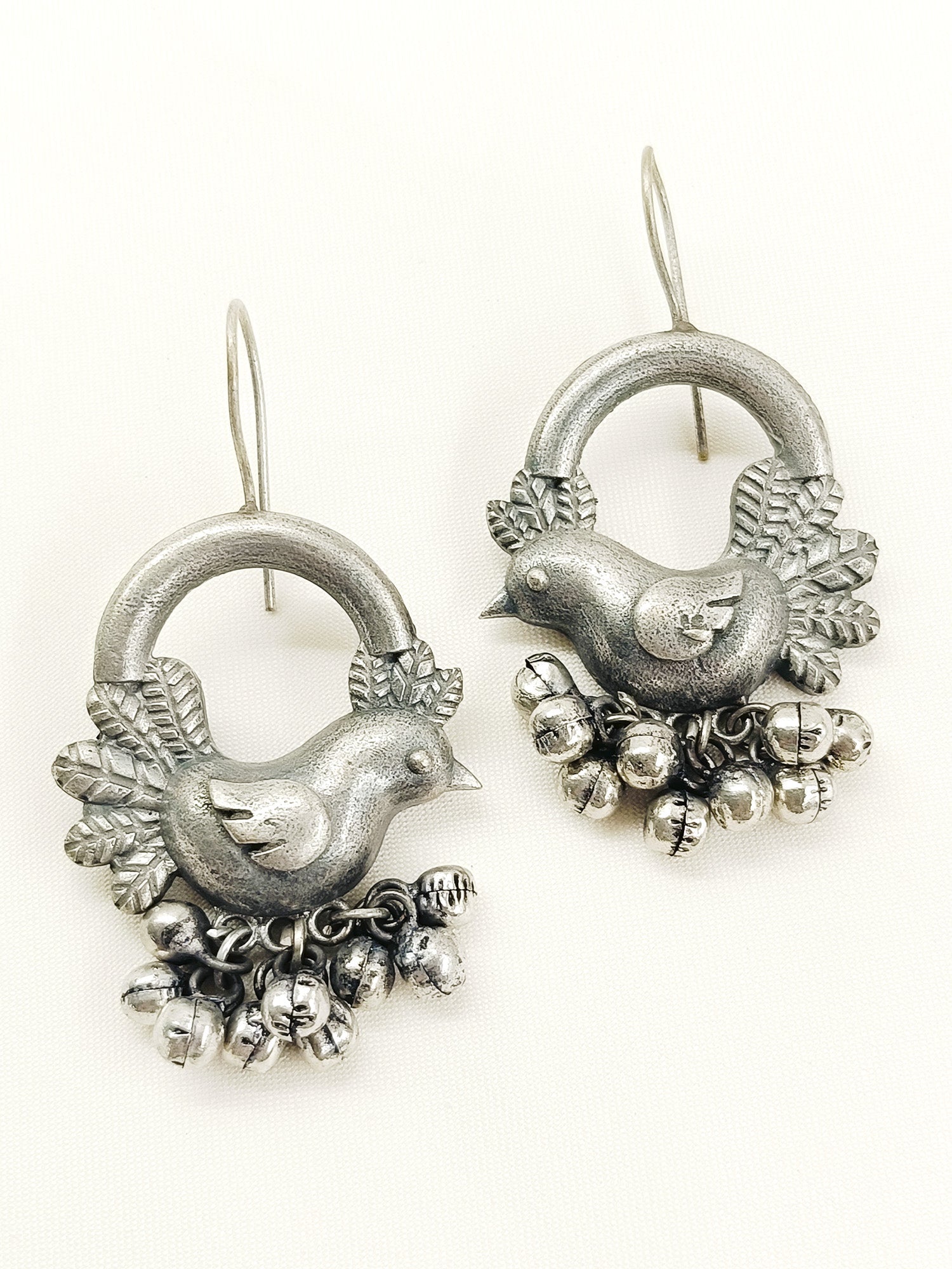 Geetashree Plain Oxidized earring