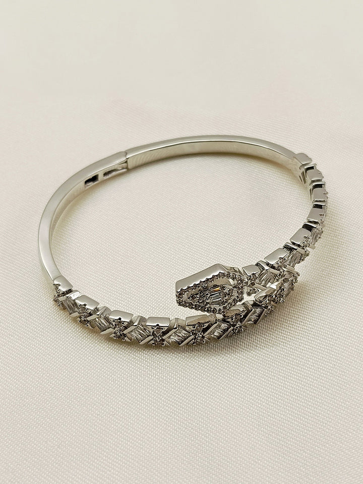 Shubhangi White American Diamond Bracelet