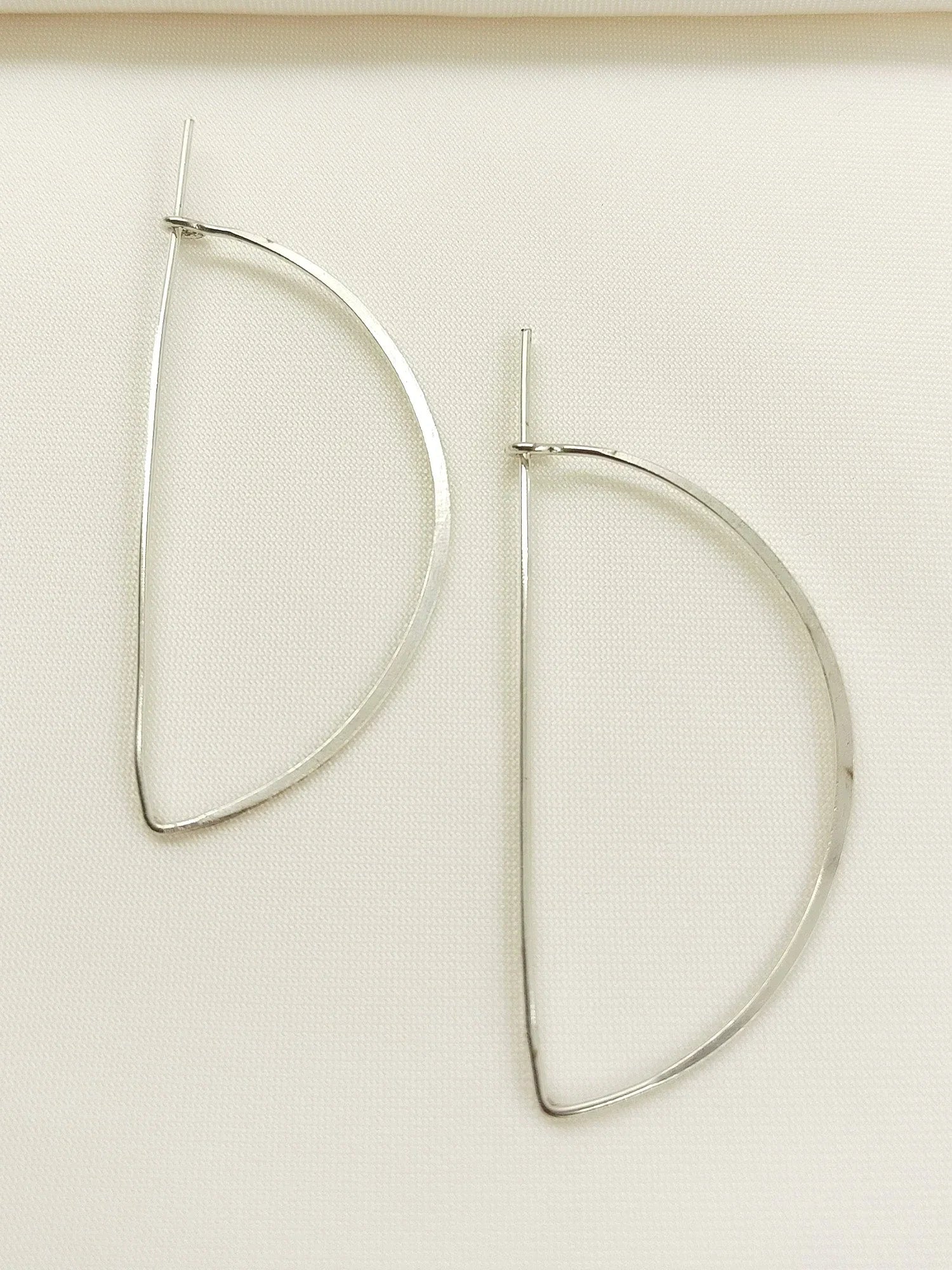 Sargun Silver Western Earrings