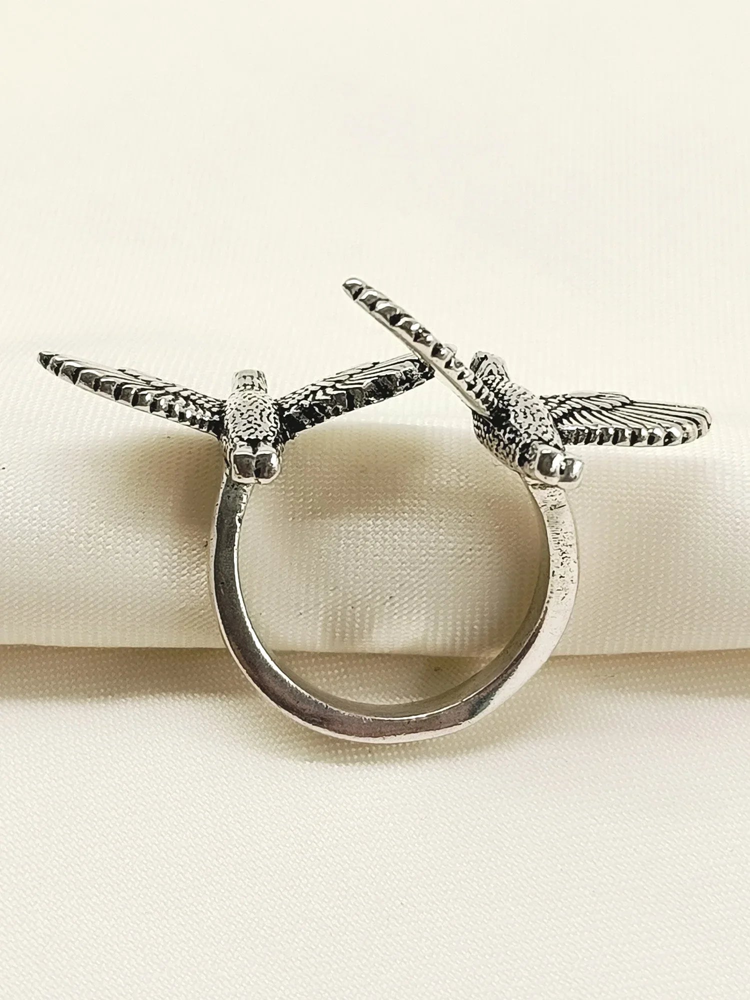 Edna Silver Western Finger Ring