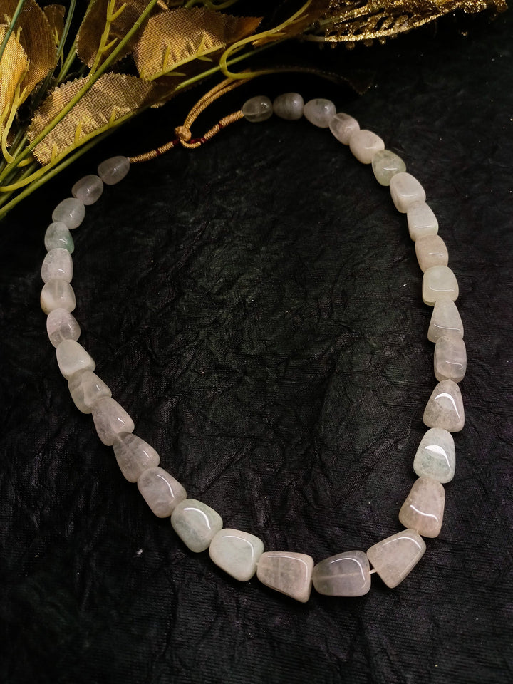 Suzain Quartz Natural Stone Neckpiece