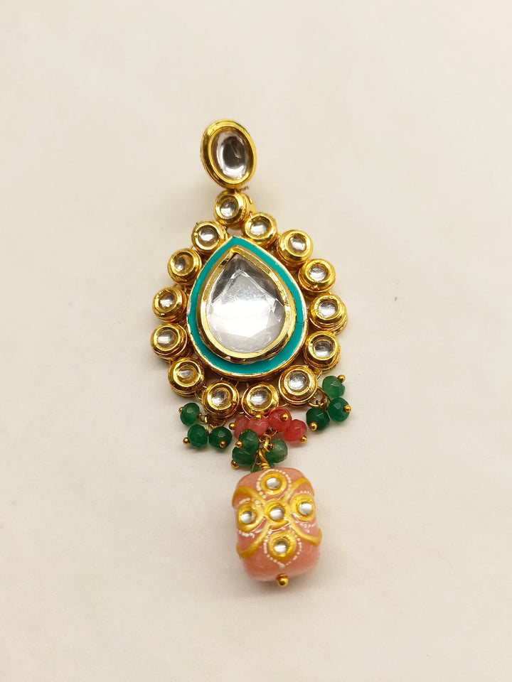 Shannon Long Kundan Earrings