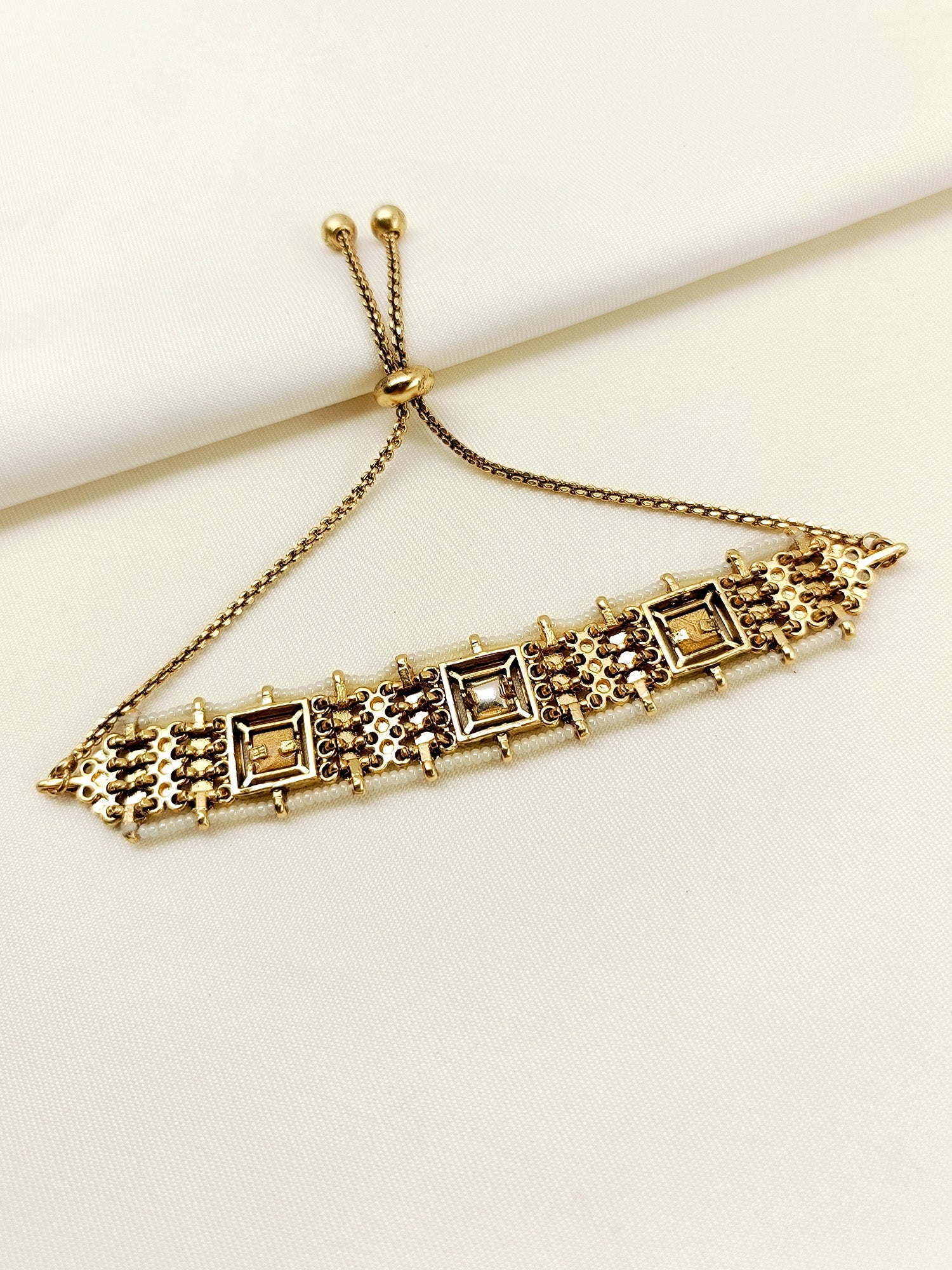 Pavani R&G Kundan Bracelet