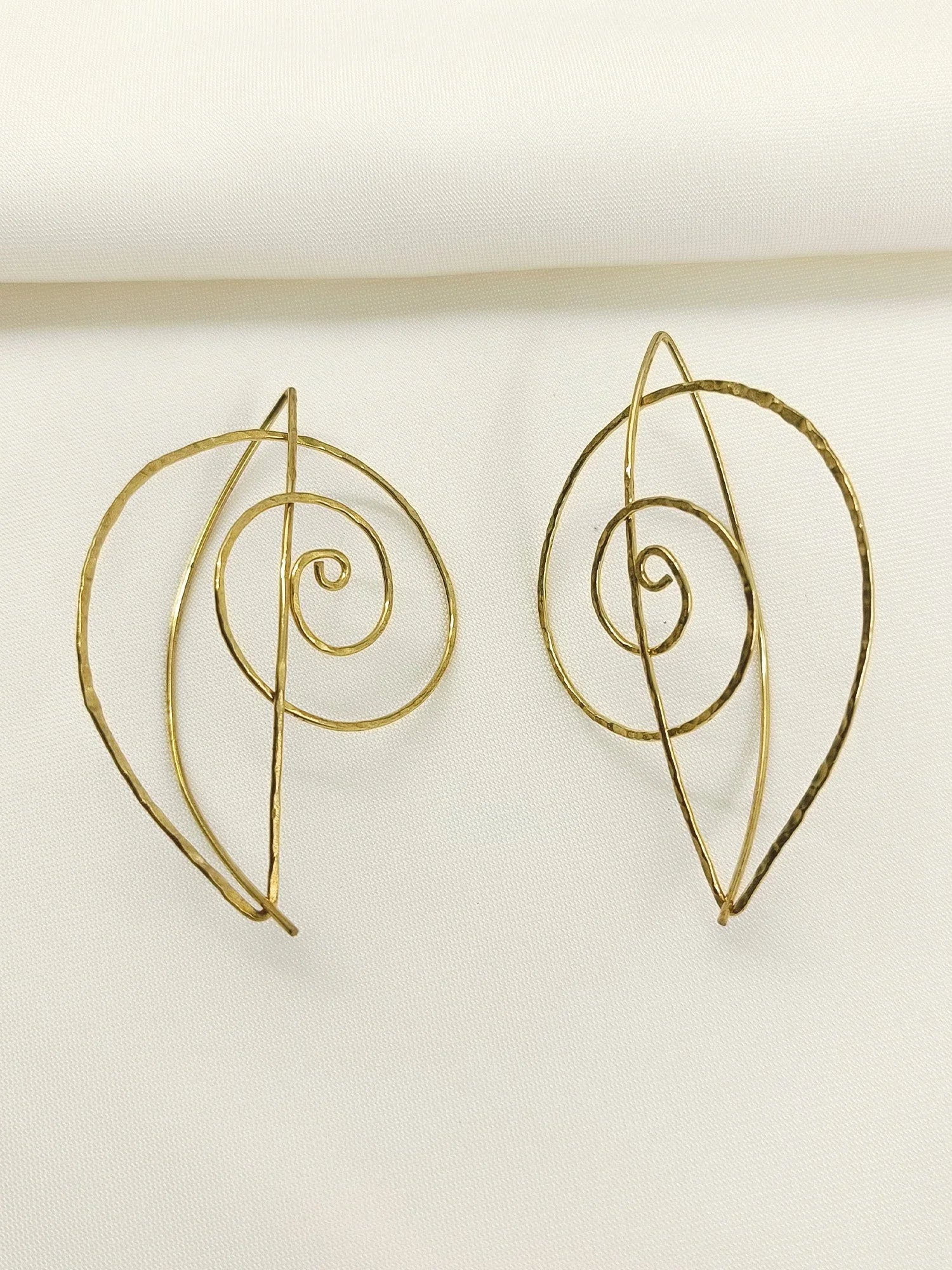 Nimare Golden Western Earrings