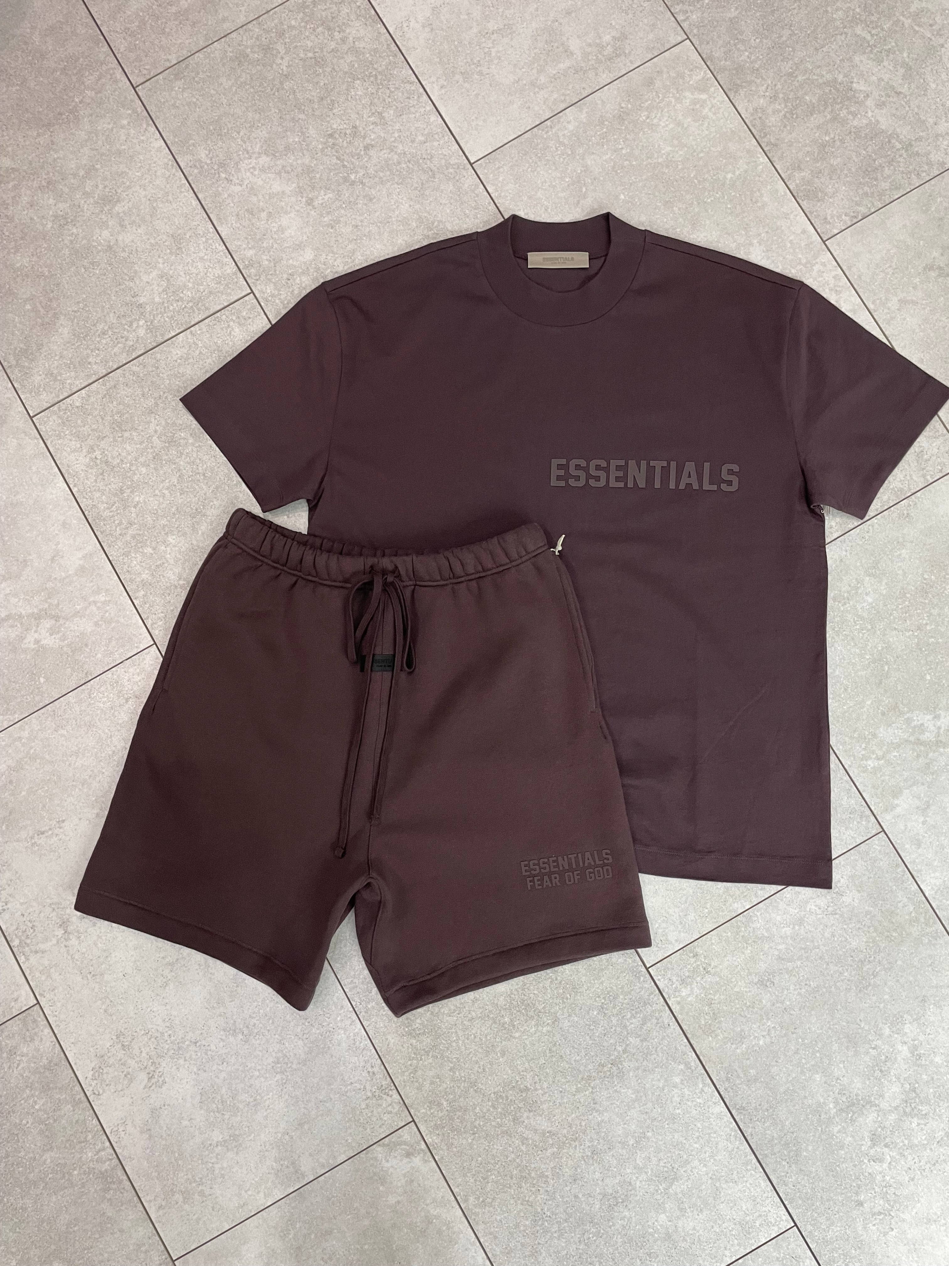 SS23 T-Shirt / Shorts / Set - Plum  - By Qivii