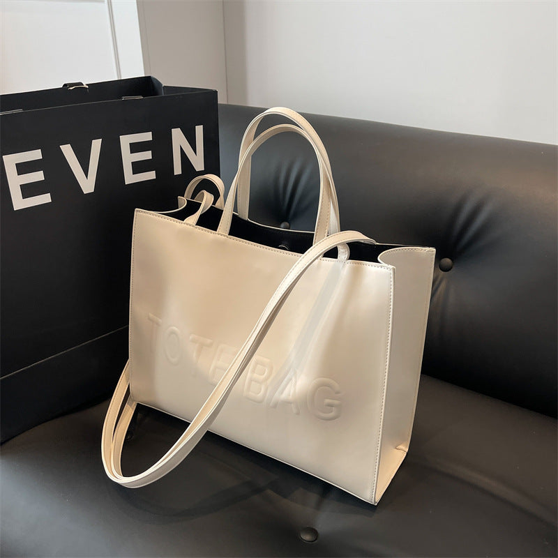 Women's Heritage Commuter Tote - Oversized Vintage Carryall with Detachable Strap