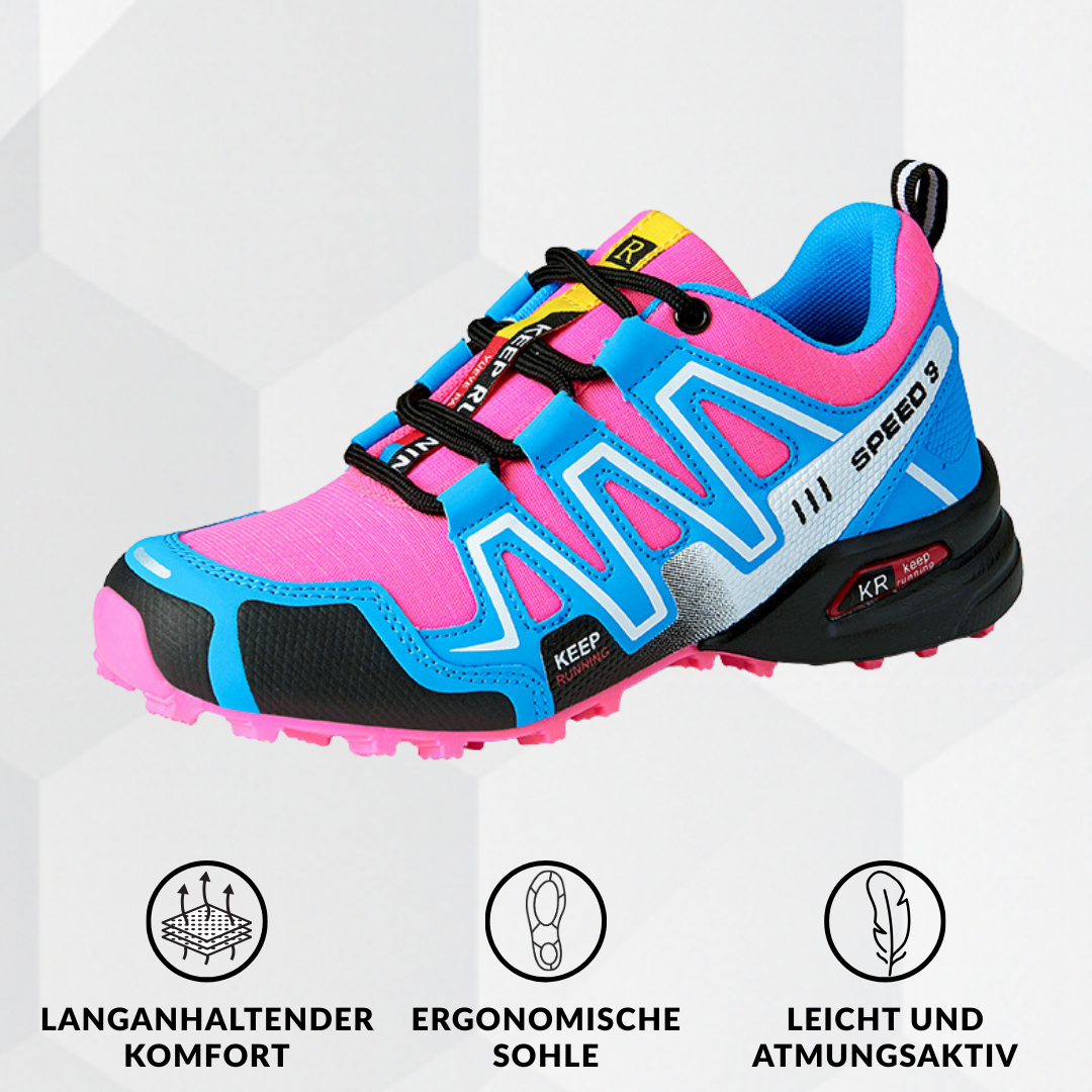 Loomtrail - Ergonomischer schmerzlindernder Wanderschuh  - By Qivii