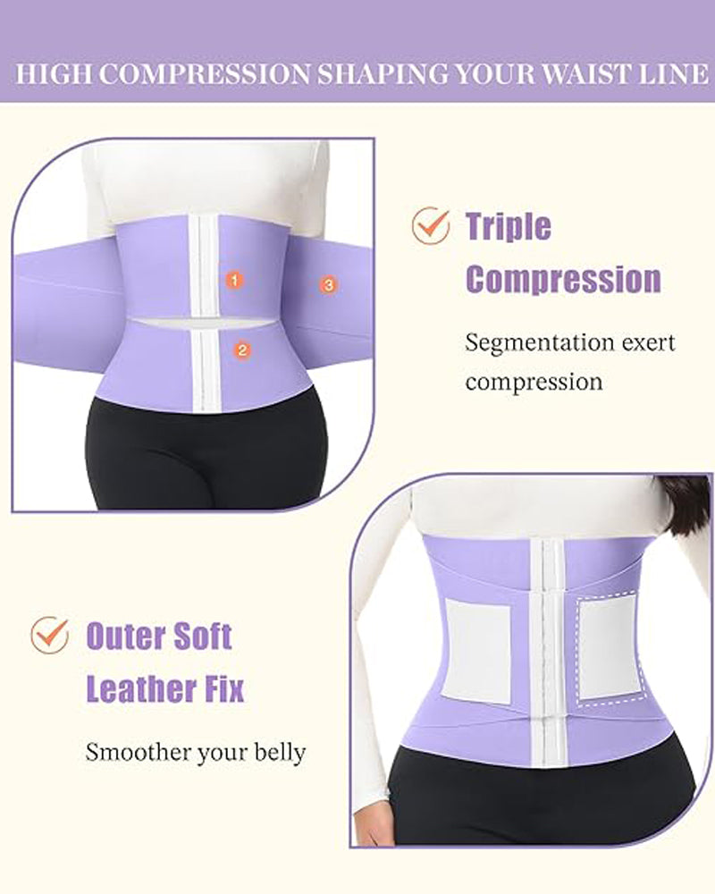 Hourglass Waist Trainer with Firm Support  - By Qivii