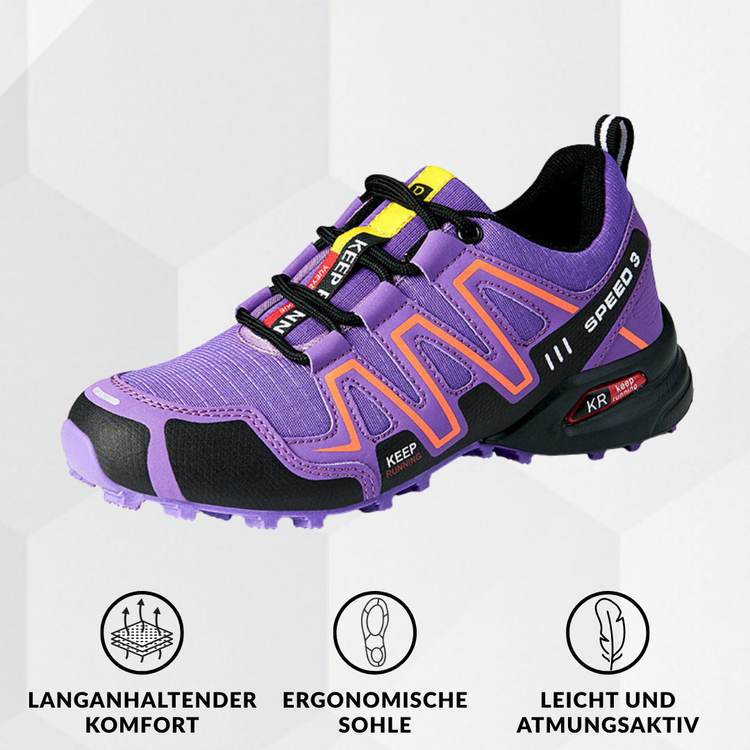 Loomtrail - Ergonomischer schmerzlindernder Wanderschuh  - By Qivii