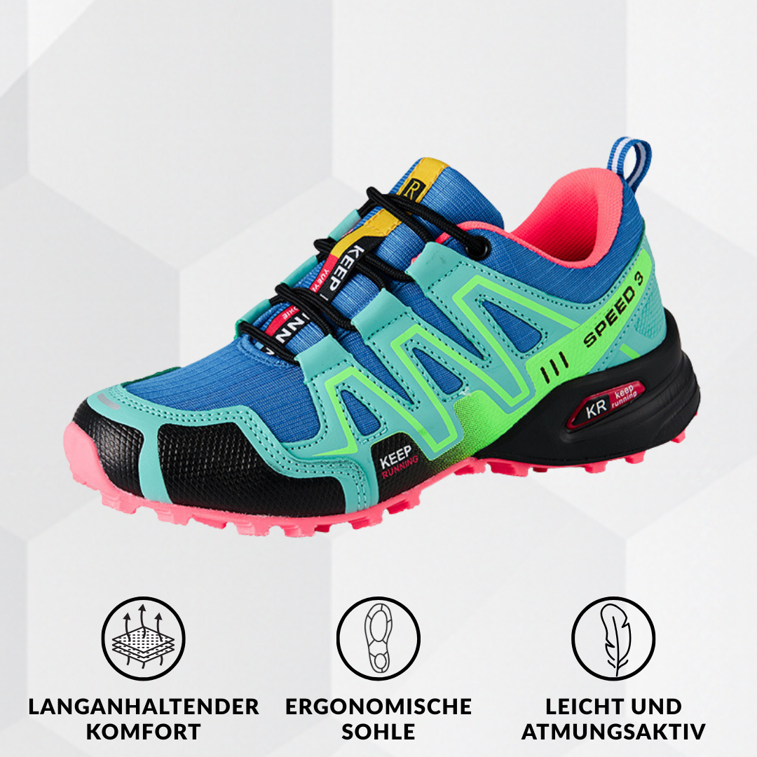 Loomtrail - Ergonomischer schmerzlindernder Wanderschuh  - By Qivii