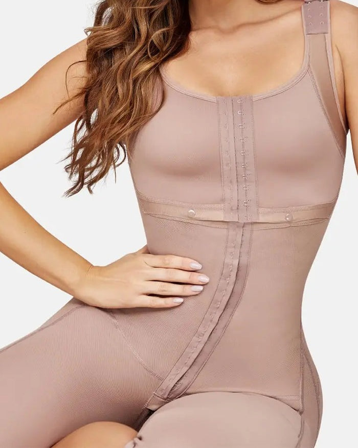 Shapshe® Double Compression Tummy Control Shapewear Faja With Bra  - By Qivii