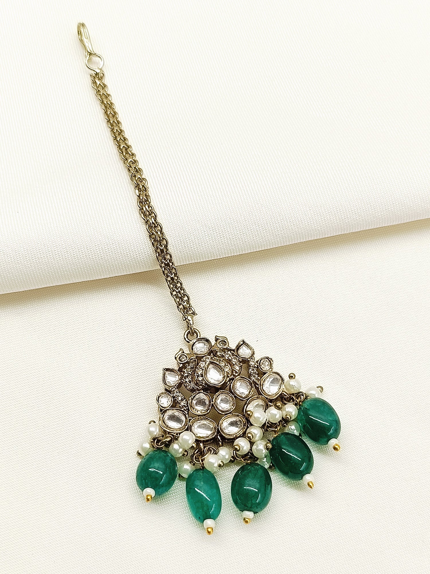 Loveina Green Victorian Bridal Set