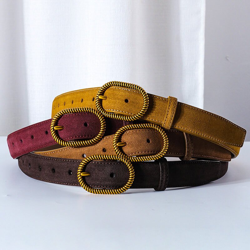 Charlotte Suede Belt  - By Qivii