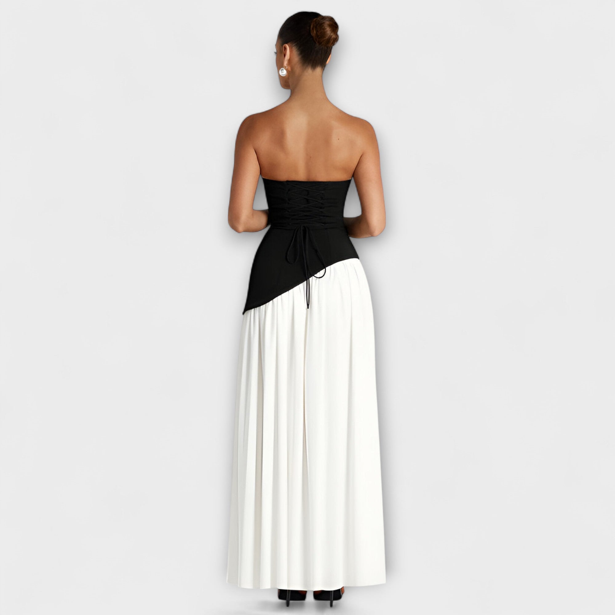 Ada - Elegante Maxi Jurk  - By Qivii